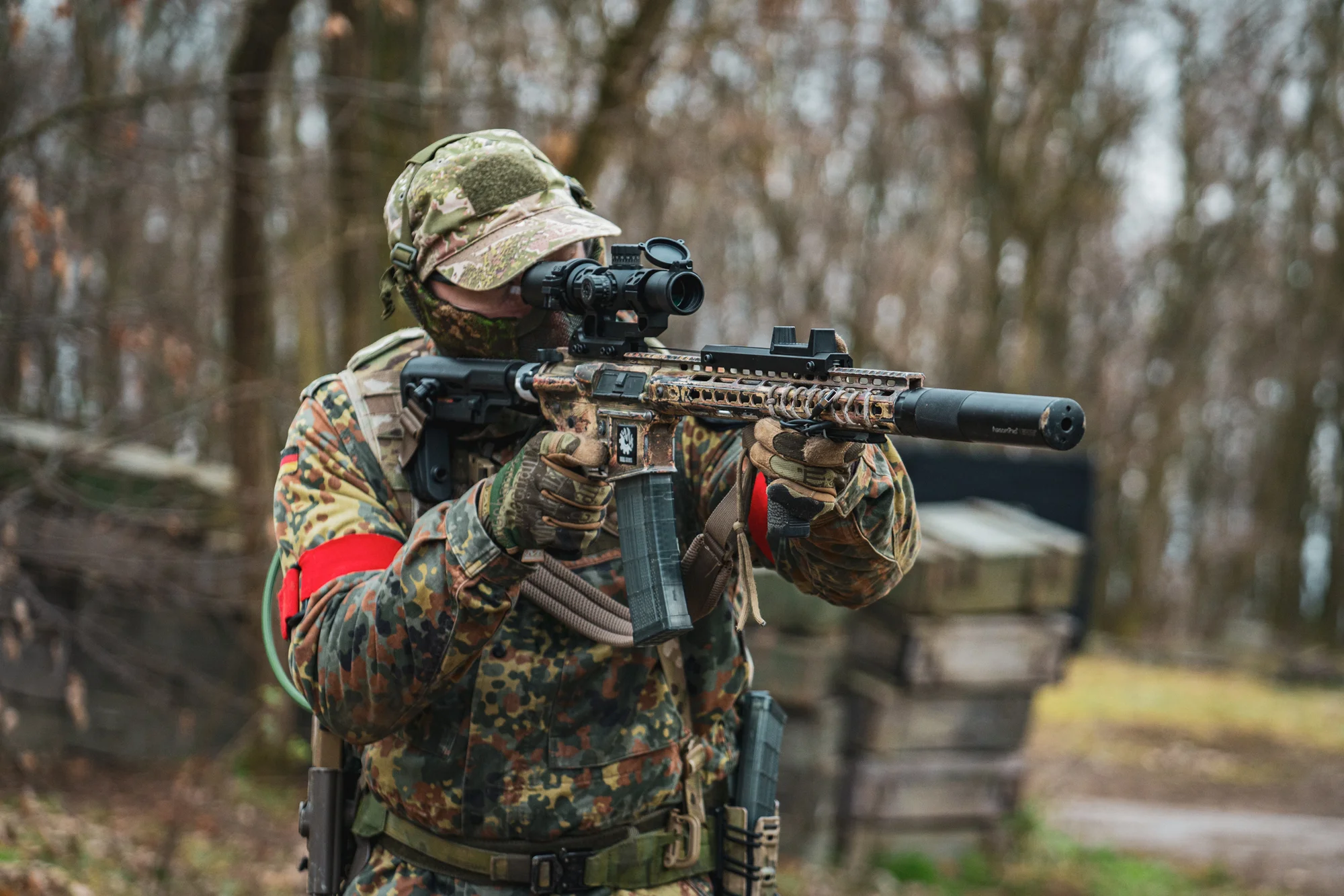 Veřejný airsoft: vstup na sdílenou hru pro 1–7 osob nebo soukromý pronájem