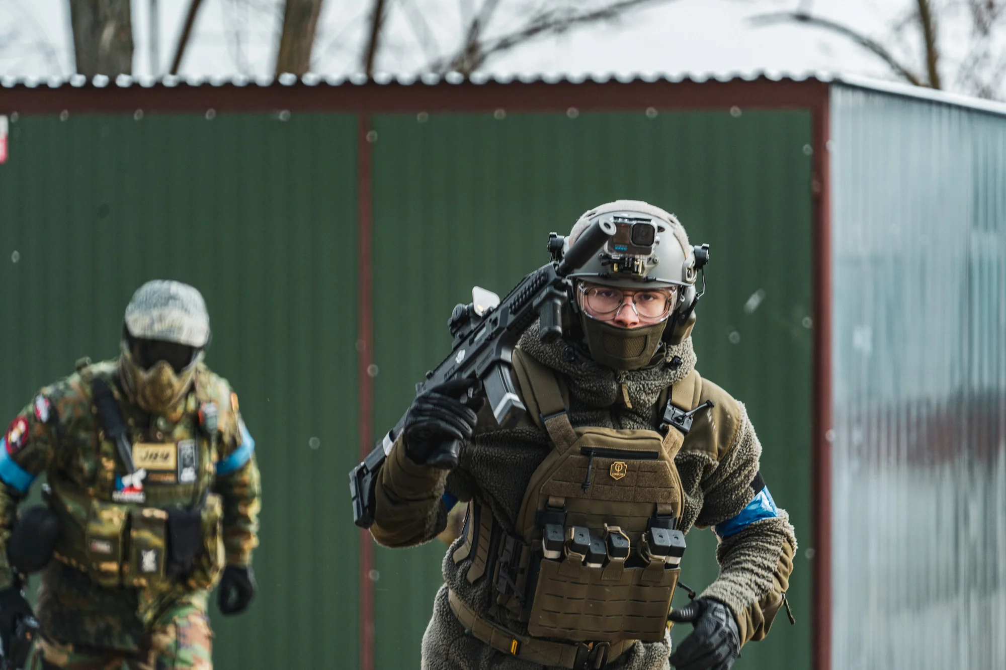 Veřejný airsoft: vstup na sdílenou hru pro 1–7 osob nebo soukromý pronájem