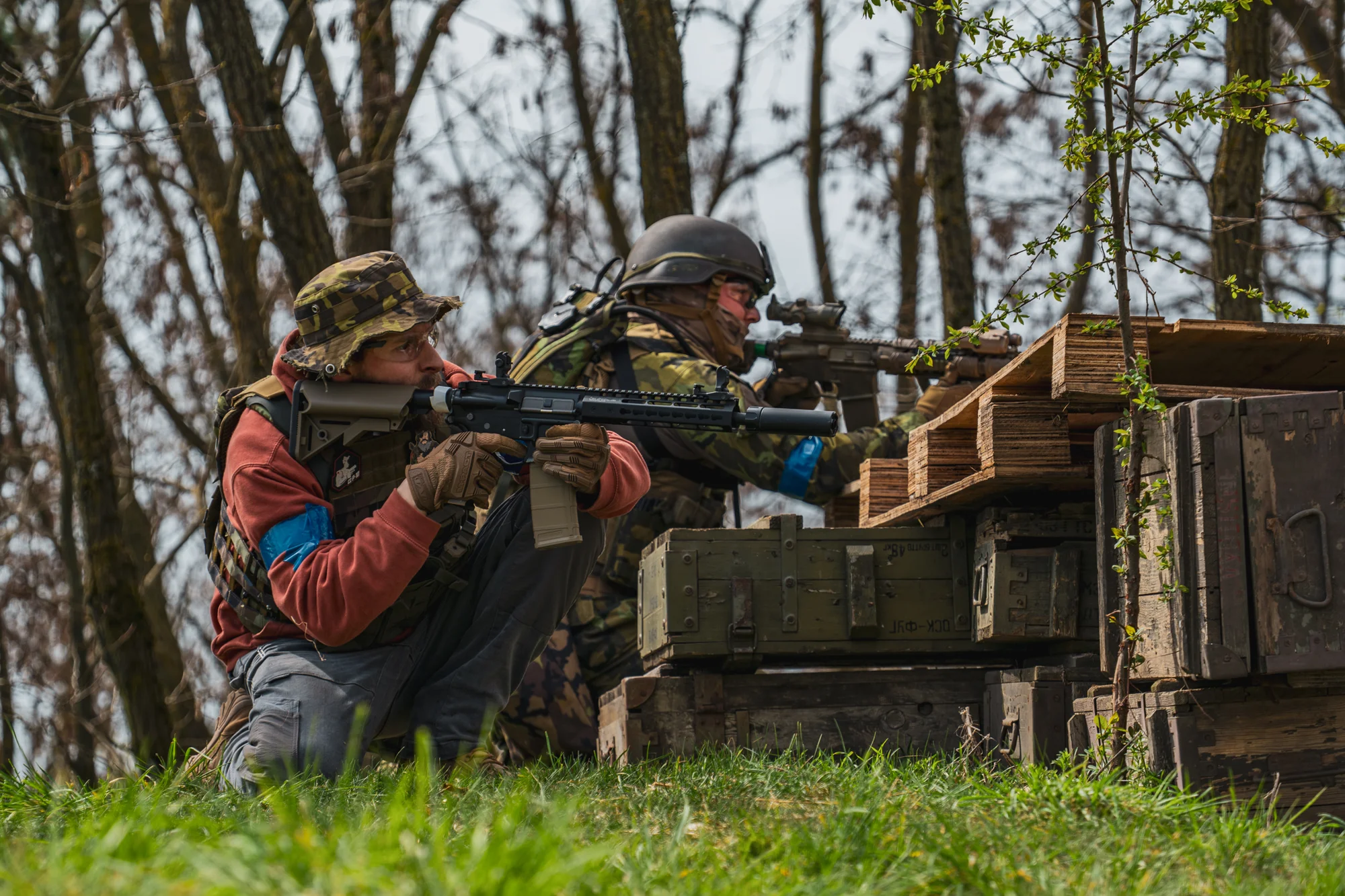 Veřejný airsoft: vstup na sdílenou hru pro 1–7 osob nebo soukromý pronájem