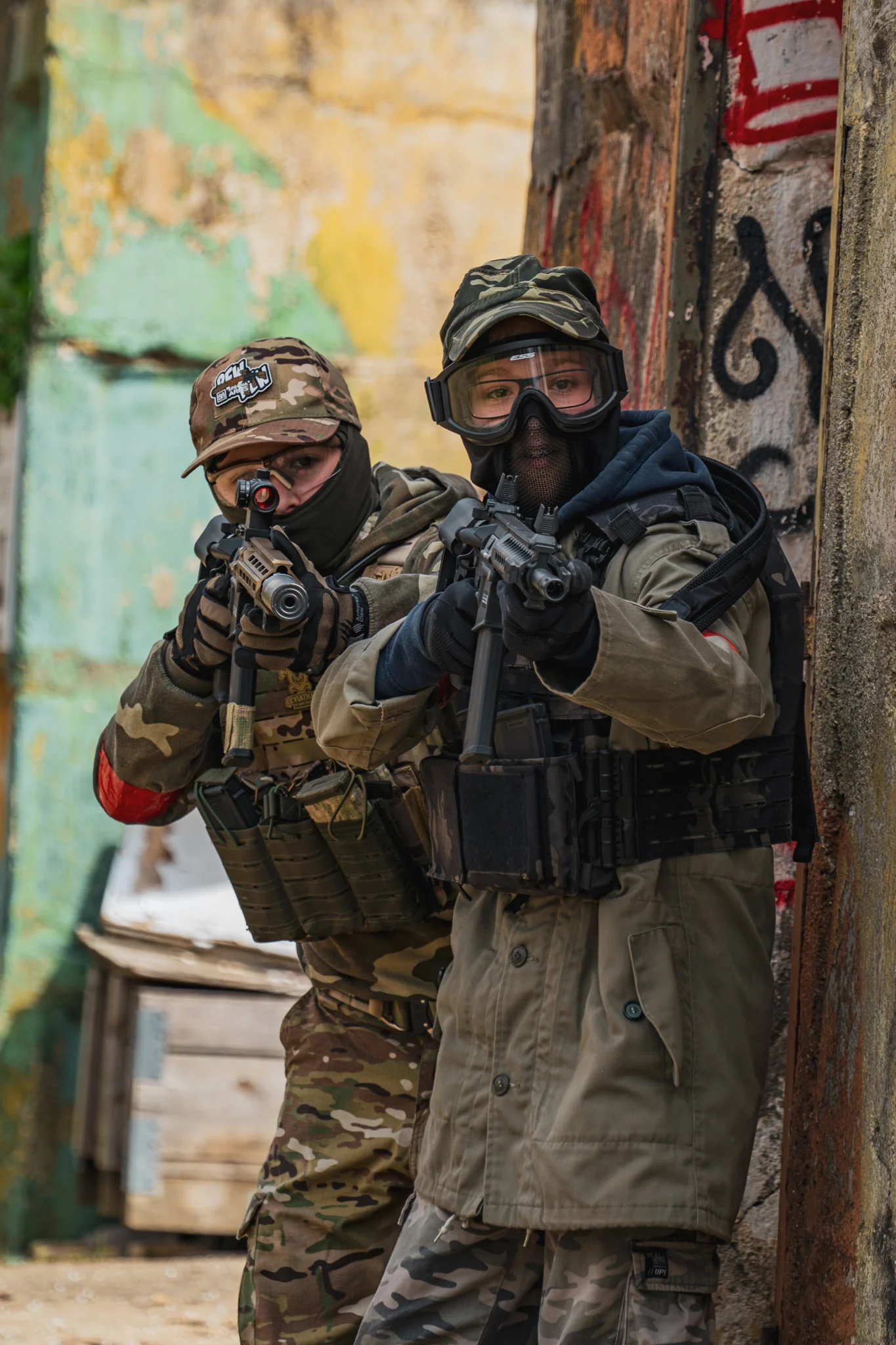 Veřejný airsoft: vstup na sdílenou hru pro 1–7 osob nebo soukromý pronájem