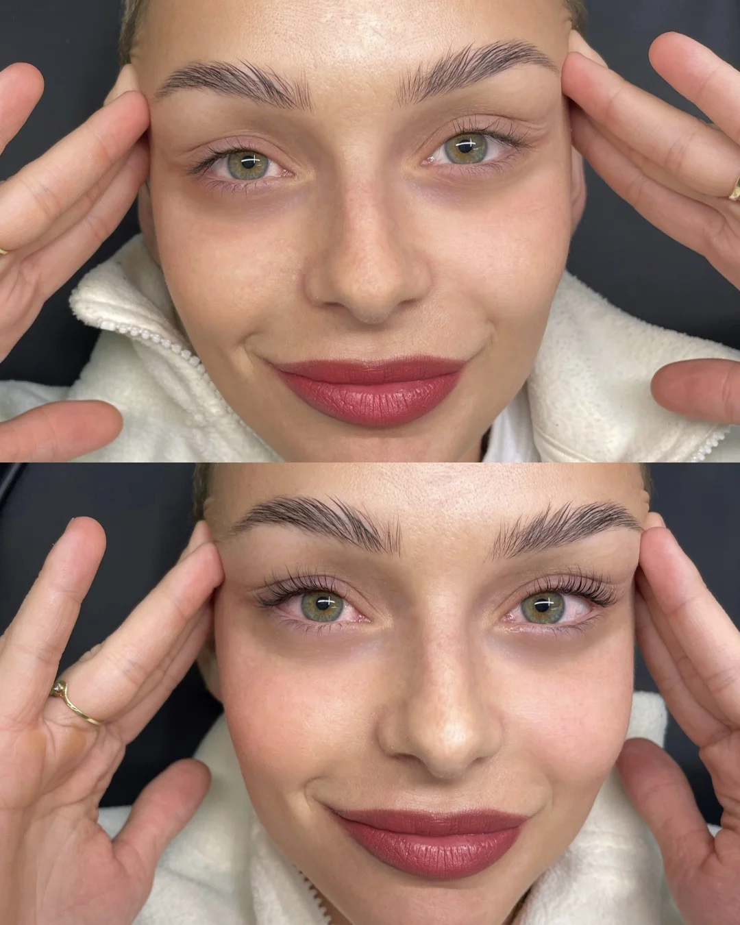 Smyslné řasy a obočí: lash lifting či laminace obočí i včetně barvení