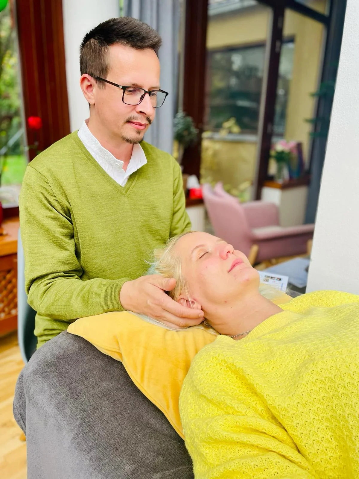 Uvolňující a relaxační sezení Access Bars v délce 60 nebo 90 min.