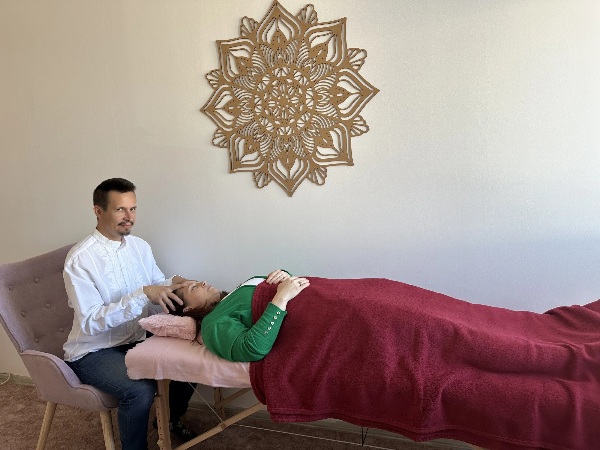 Uvolňující a relaxační sezení Access Bars v délce 60 nebo 90 min.