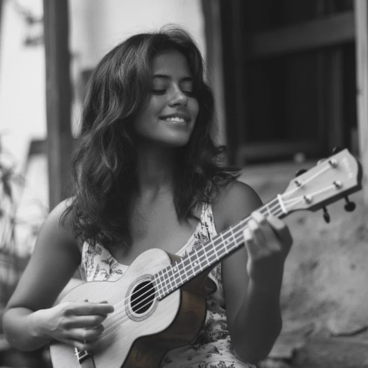 Individuální lekce hraní na kytaru, baskytaru či ukulele (60 minut)