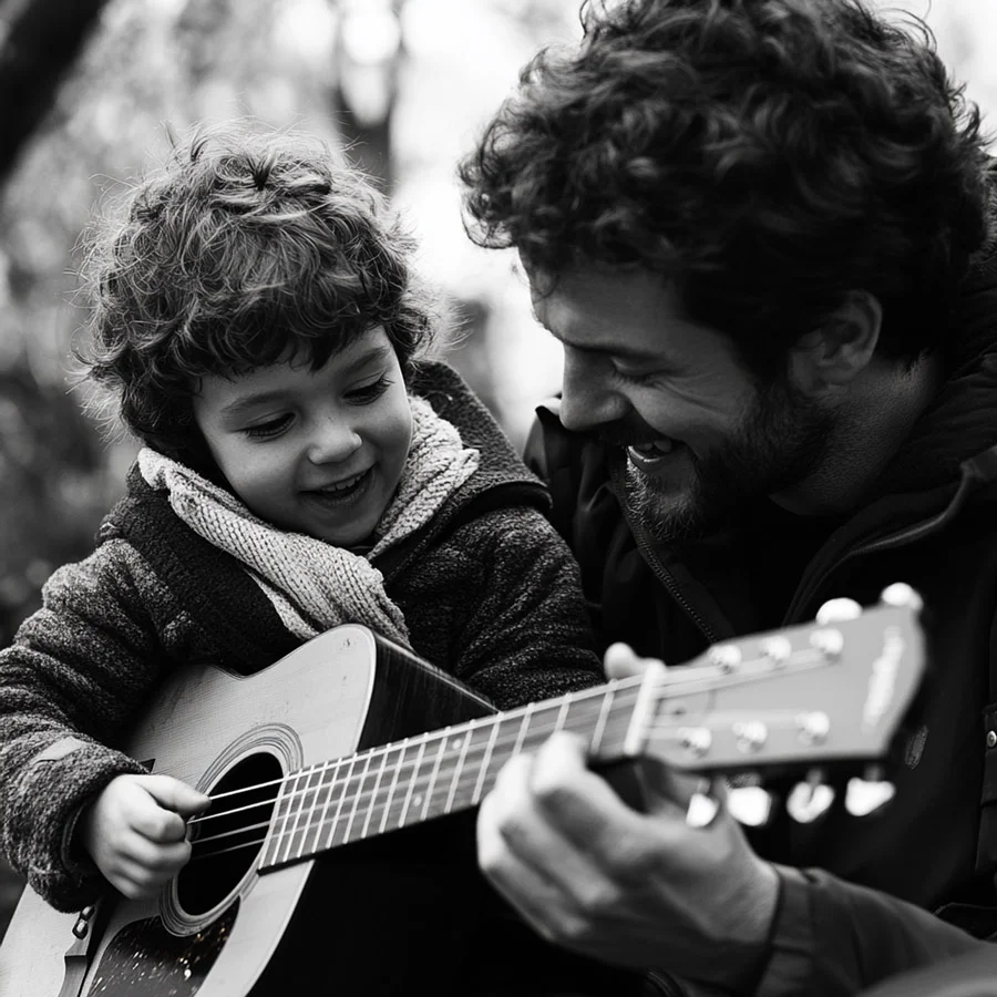 Individuální lekce hraní na kytaru, baskytaru či ukulele (60 minut)