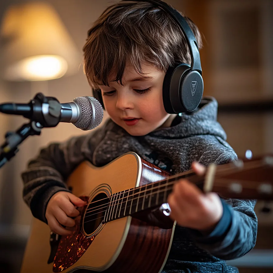 Individuální lekce hraní na kytaru, baskytaru či ukulele (60 minut)