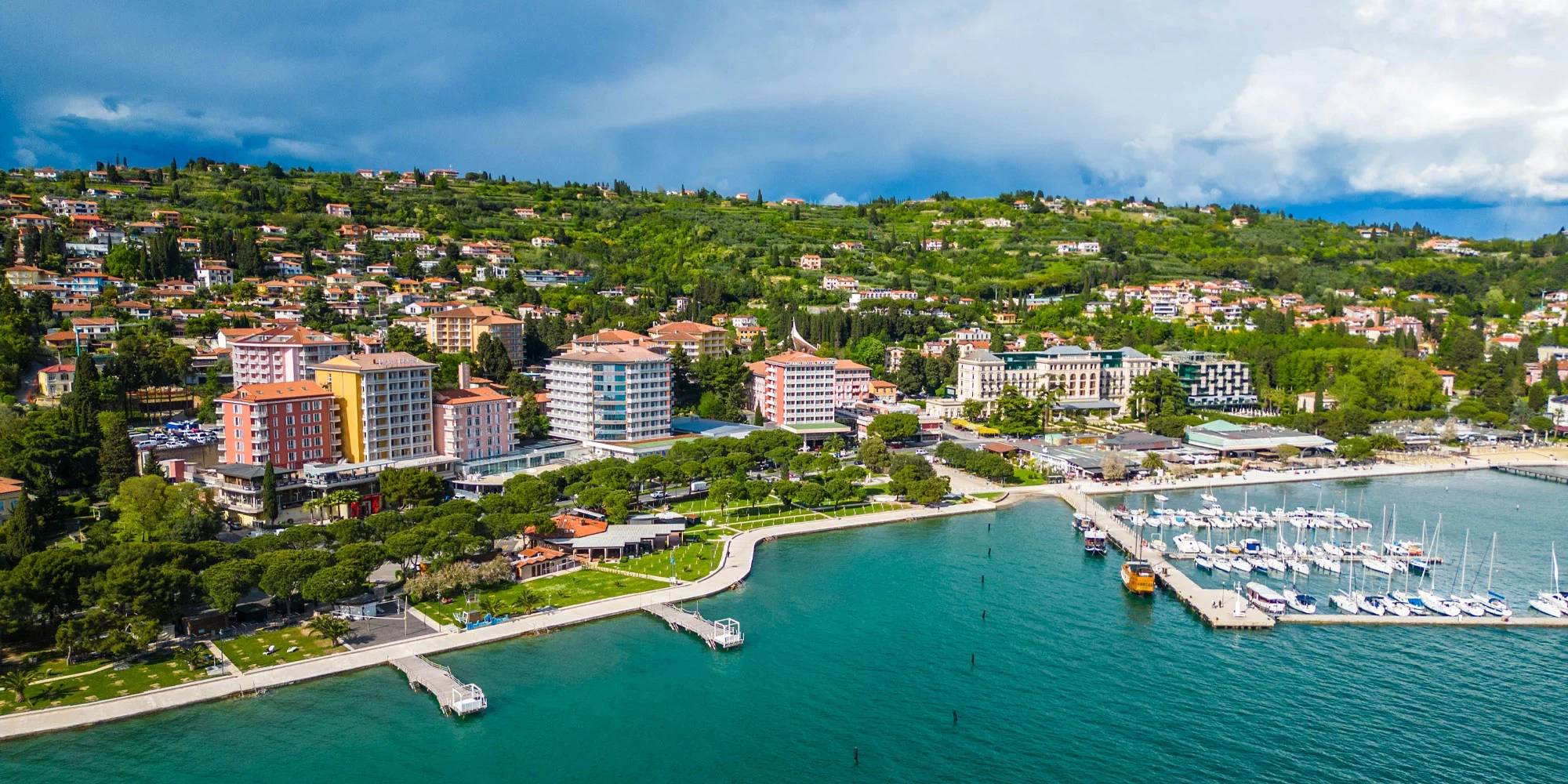 Pobyt ve 4* hotelu v Portoroži u moře: polopenze, bazény a pobyt pro dítě do 12,9 let zdarma