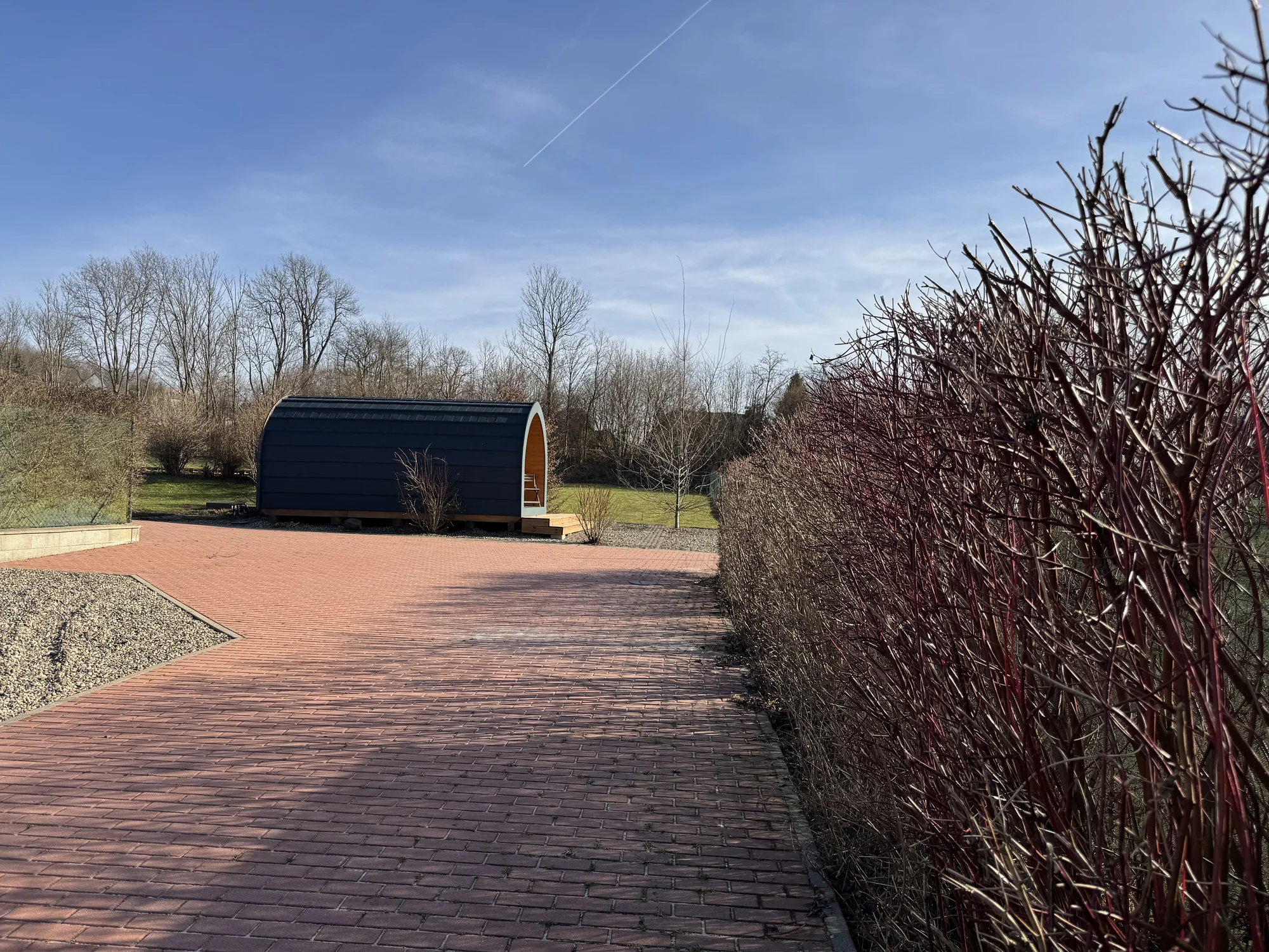 Pobyt u obory s daňky v Lužických horách: tiny house i se snídaní pro 2 osoby
