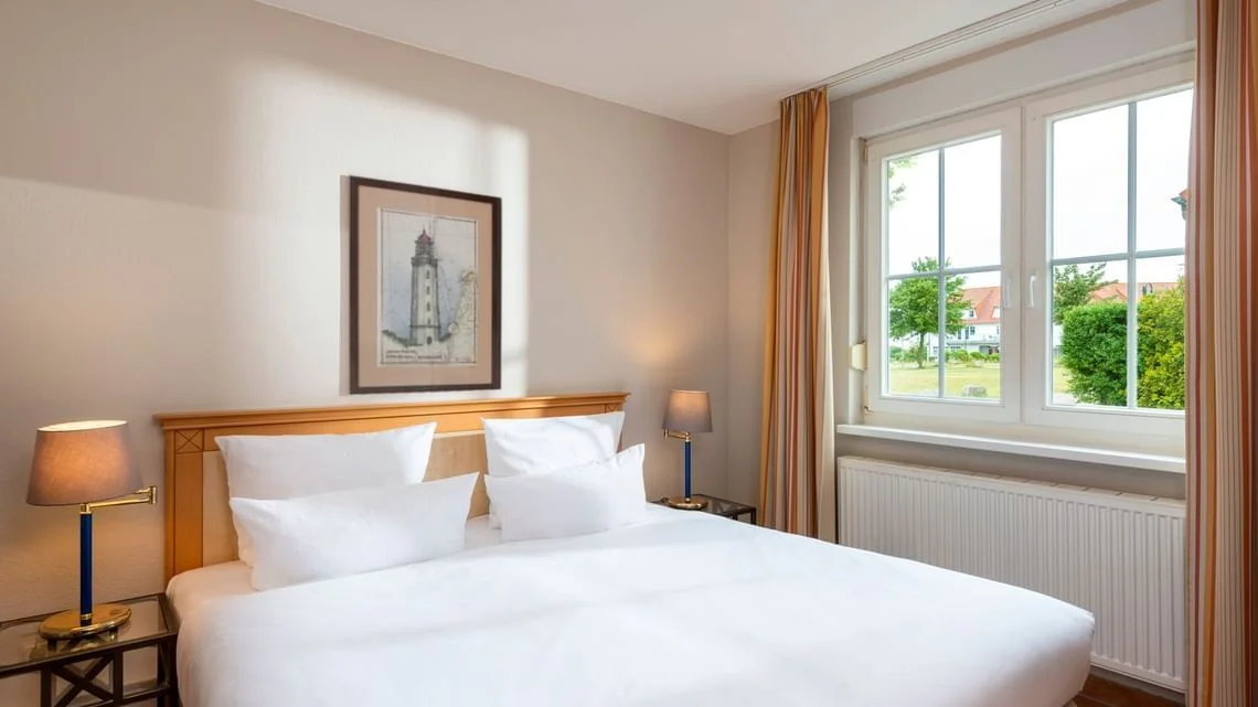 Rodinná dovolená ve 4* hotelu na Rujáně: polopenze i neomezený vstup do aquaparku, 8 km od moře