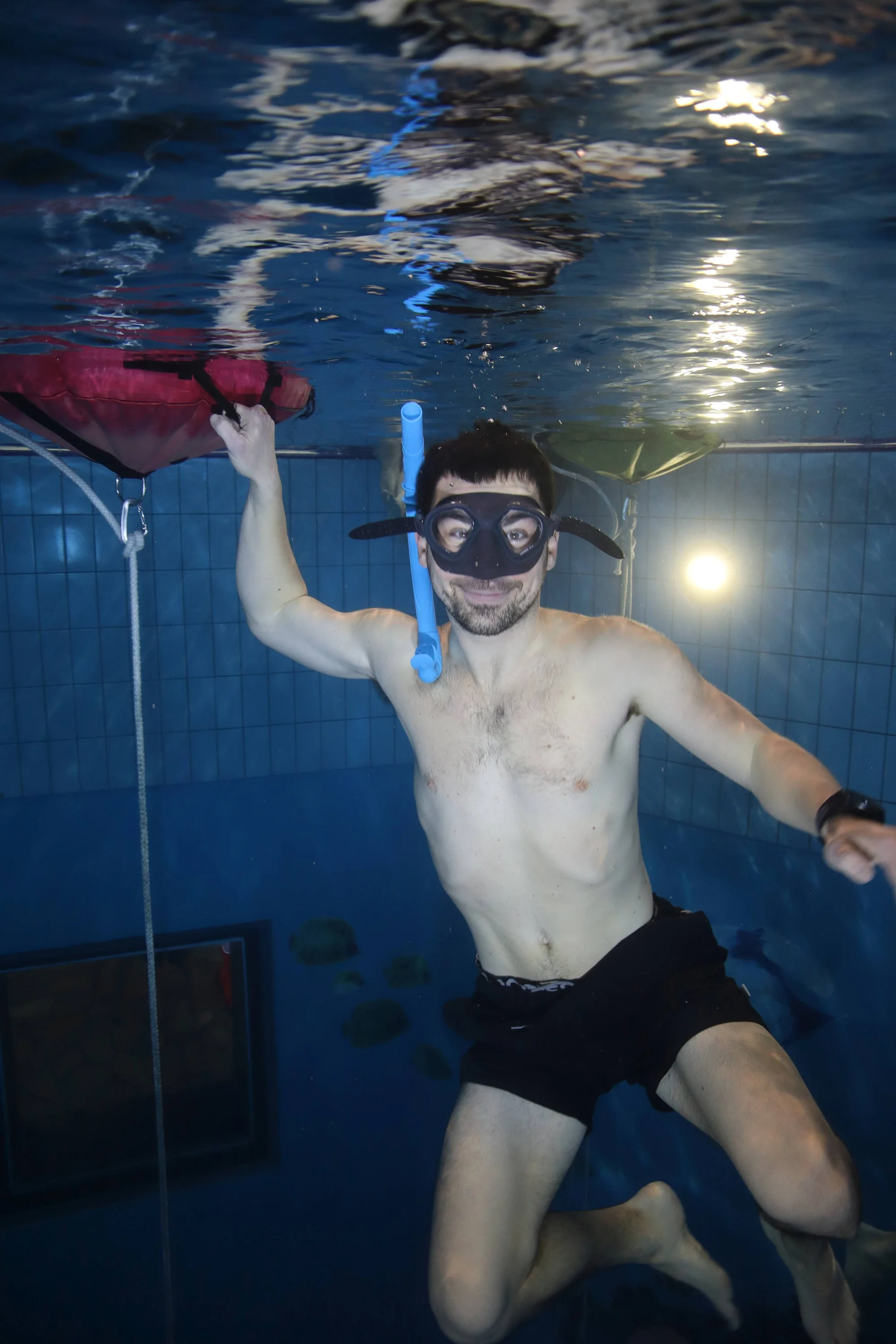 Kurz freedivingu v 8 metrů hluboké jámě pro jednoho, dva či celou rodinu
