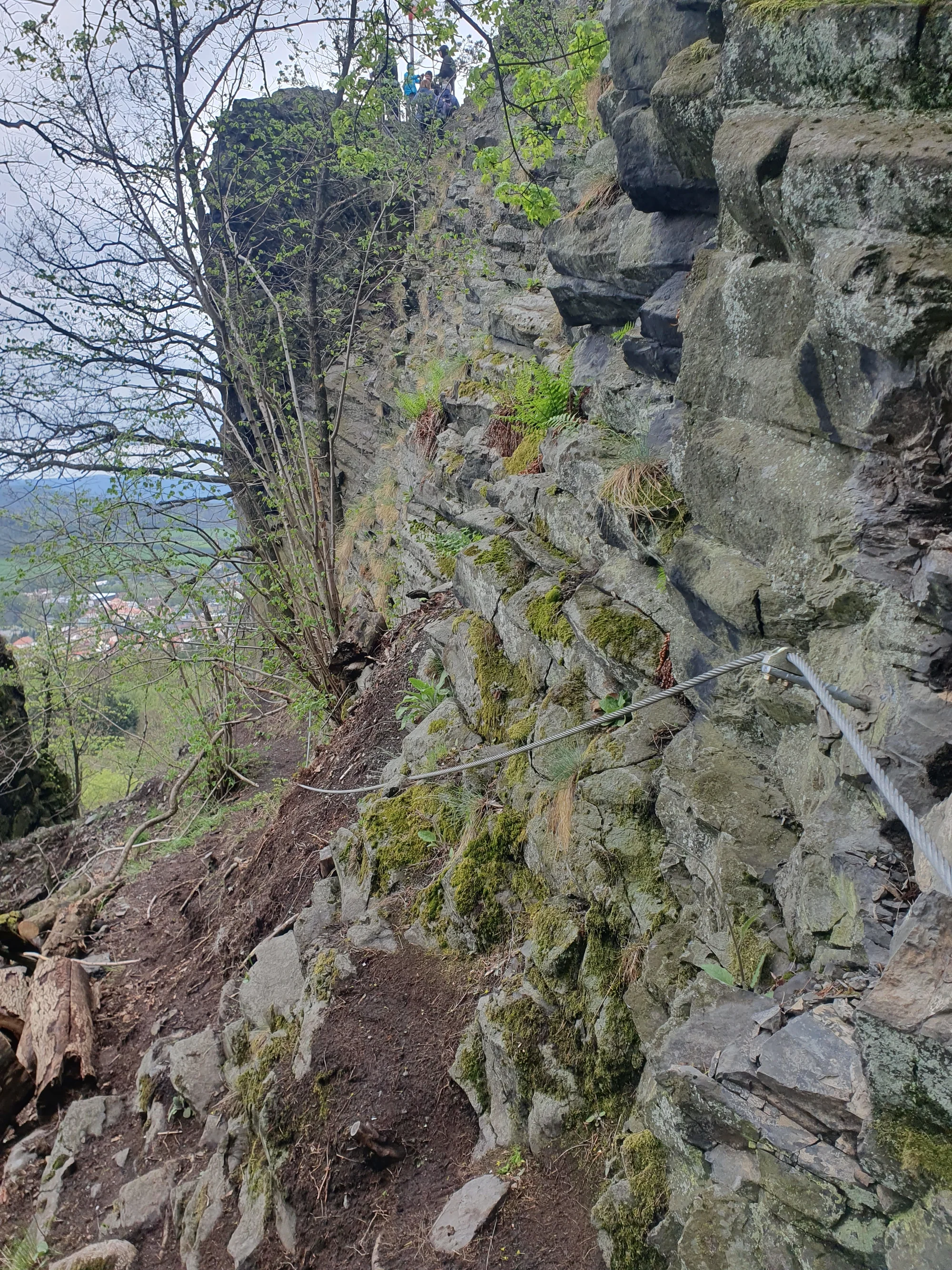 Via Ferrata: lezení po zajištěných cestách na Jehlu u České Kamenice až pro 3 osoby