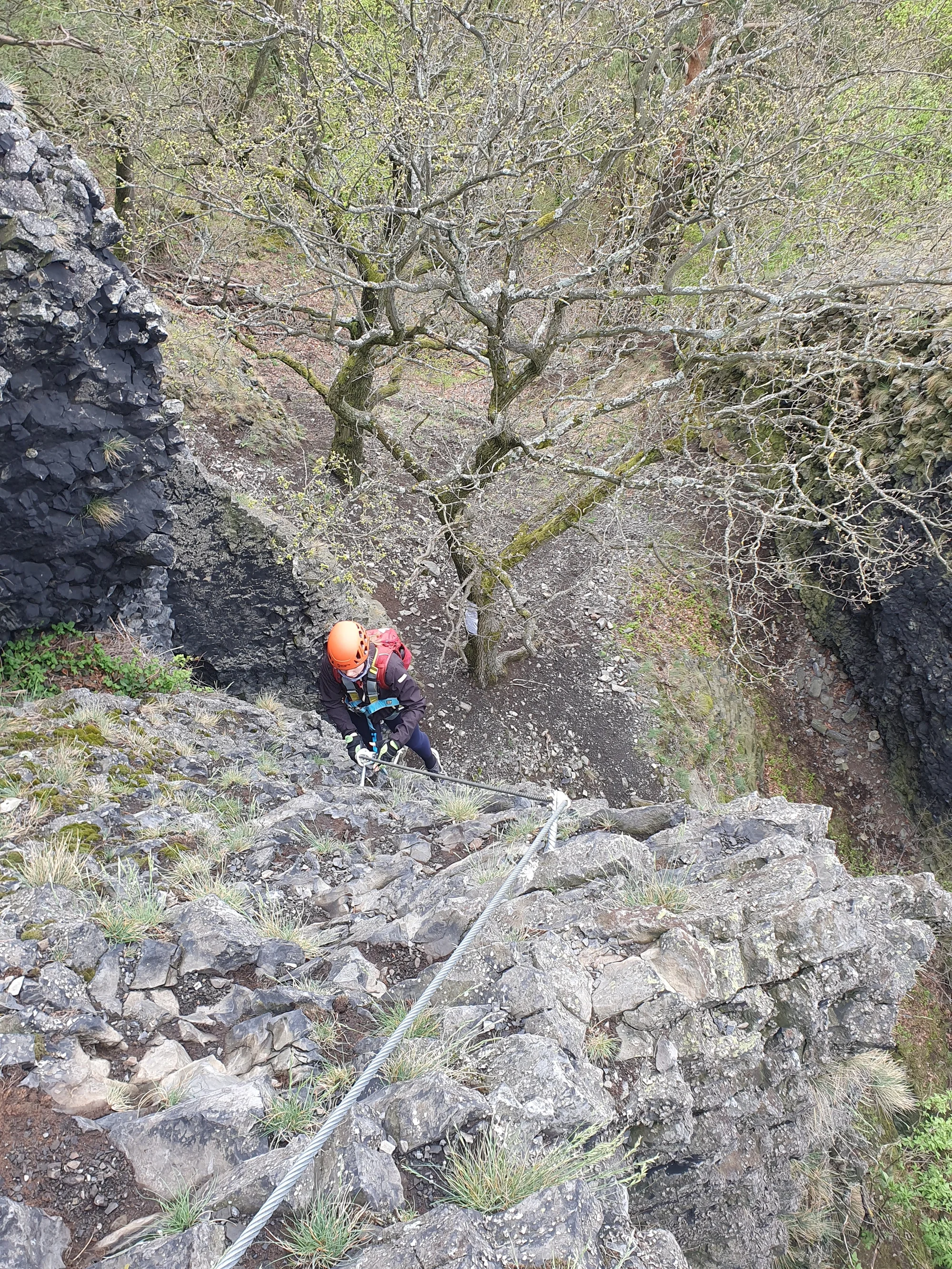 Via Ferrata: lezení po zajištěných cestách na Jehlu u České Kamenice až pro 3 osoby