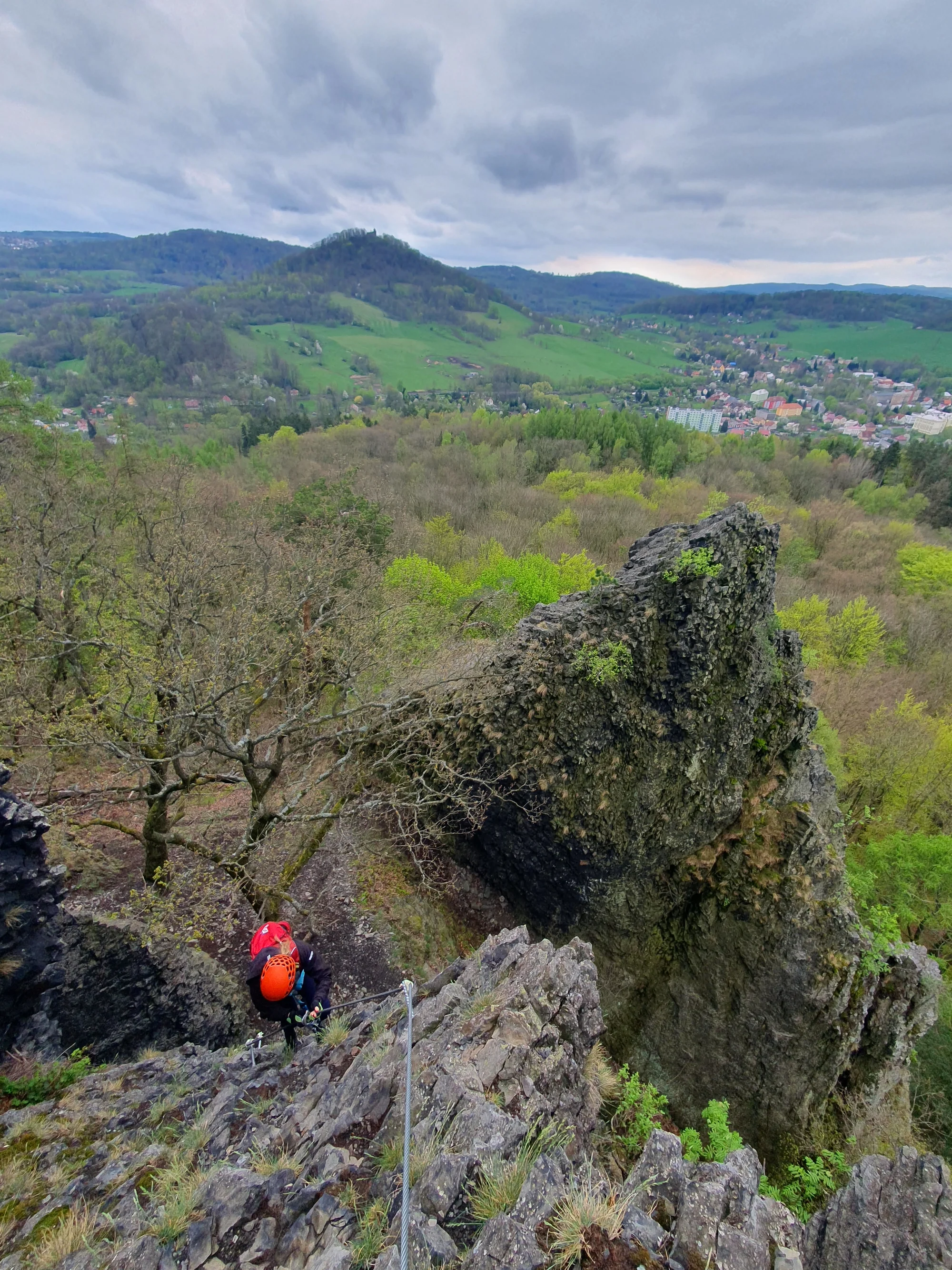 Via Ferrata: lezení po zajištěných cestách na Jehlu u České Kamenice až pro 3 osoby