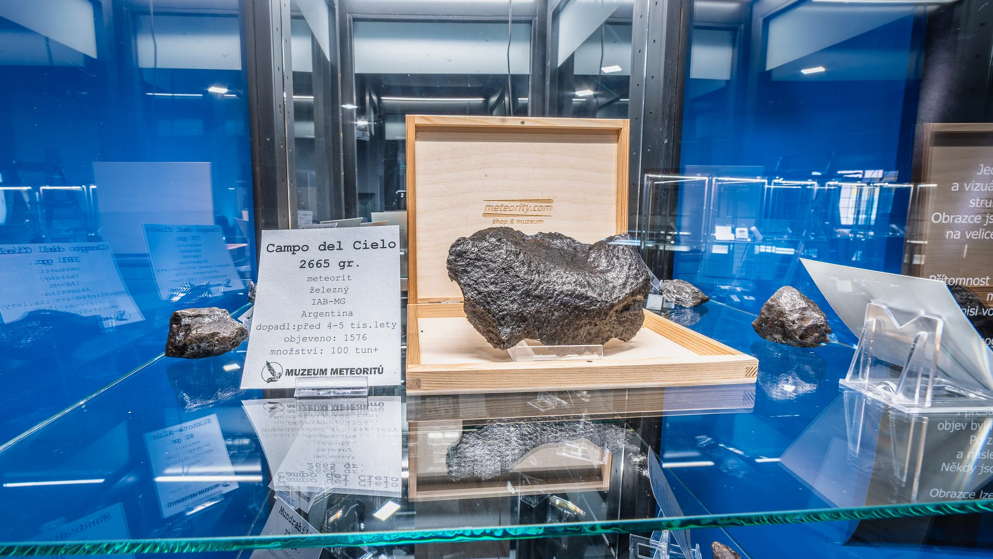 Nové Muzeum meteoritů: vstupy pro děti i dospělé nebo celou rodinu