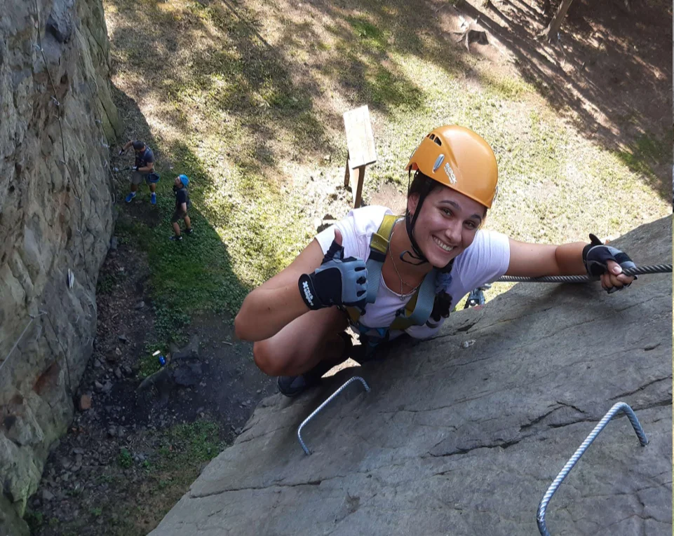 Via Ferrata: lezení po Slánské hoře u Slaného až pro 3 osoby
