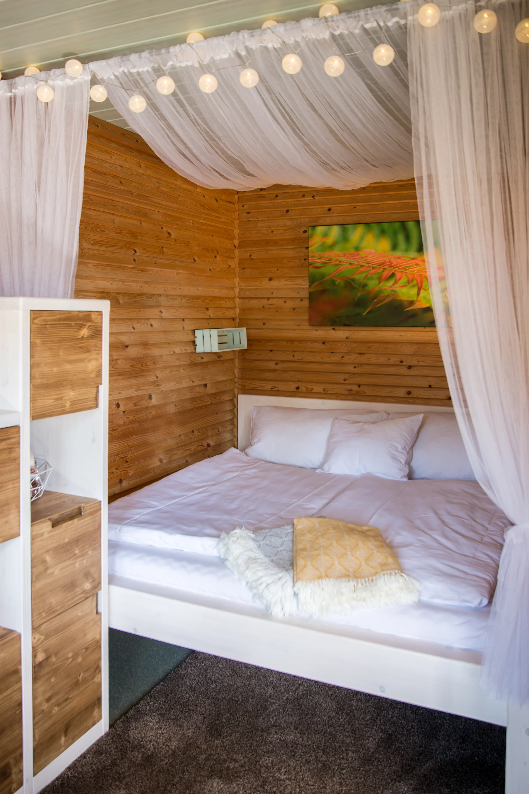 Stylová chatka v západních Čechách pro dva: sauna, jezírko i muzikoterapie