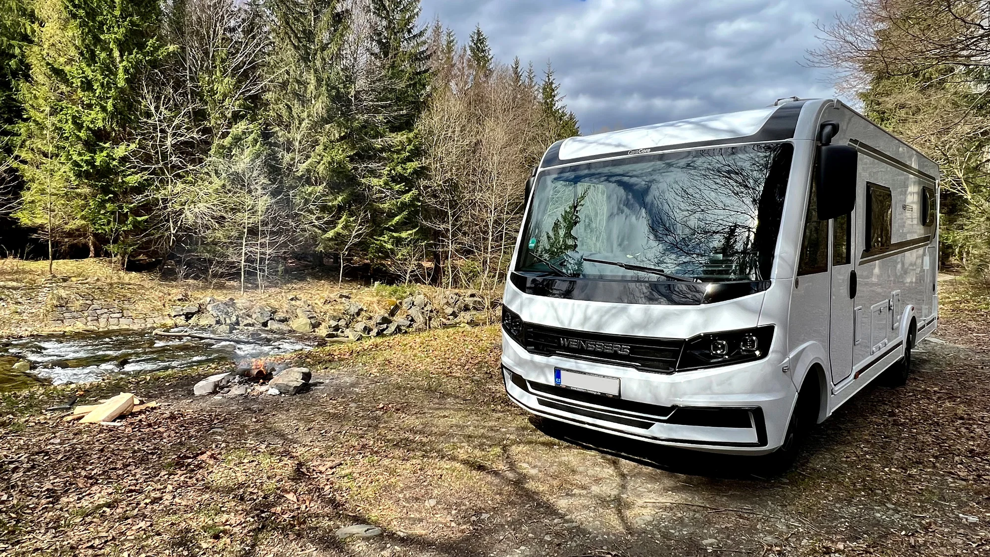 Otevřený voucher na 2 500–10 000 Kč na pronájem karavanu podle výběru
