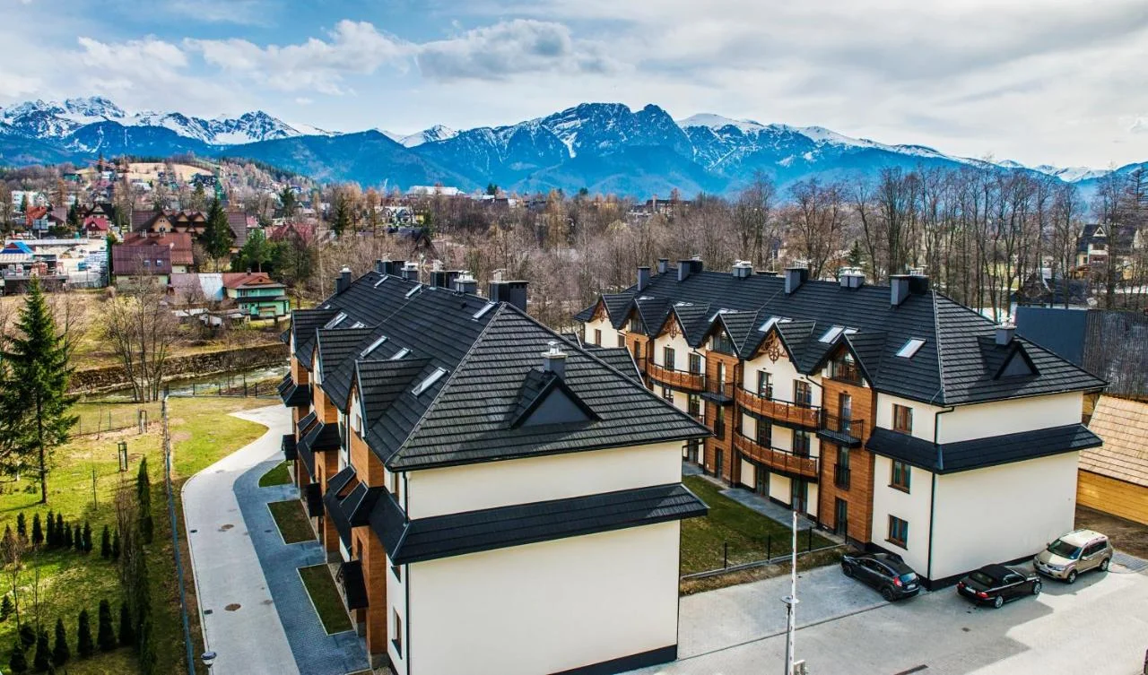 Dovolená v Zakopaném: moderní apartmány s výhledem na Tatry až pro 8 os.