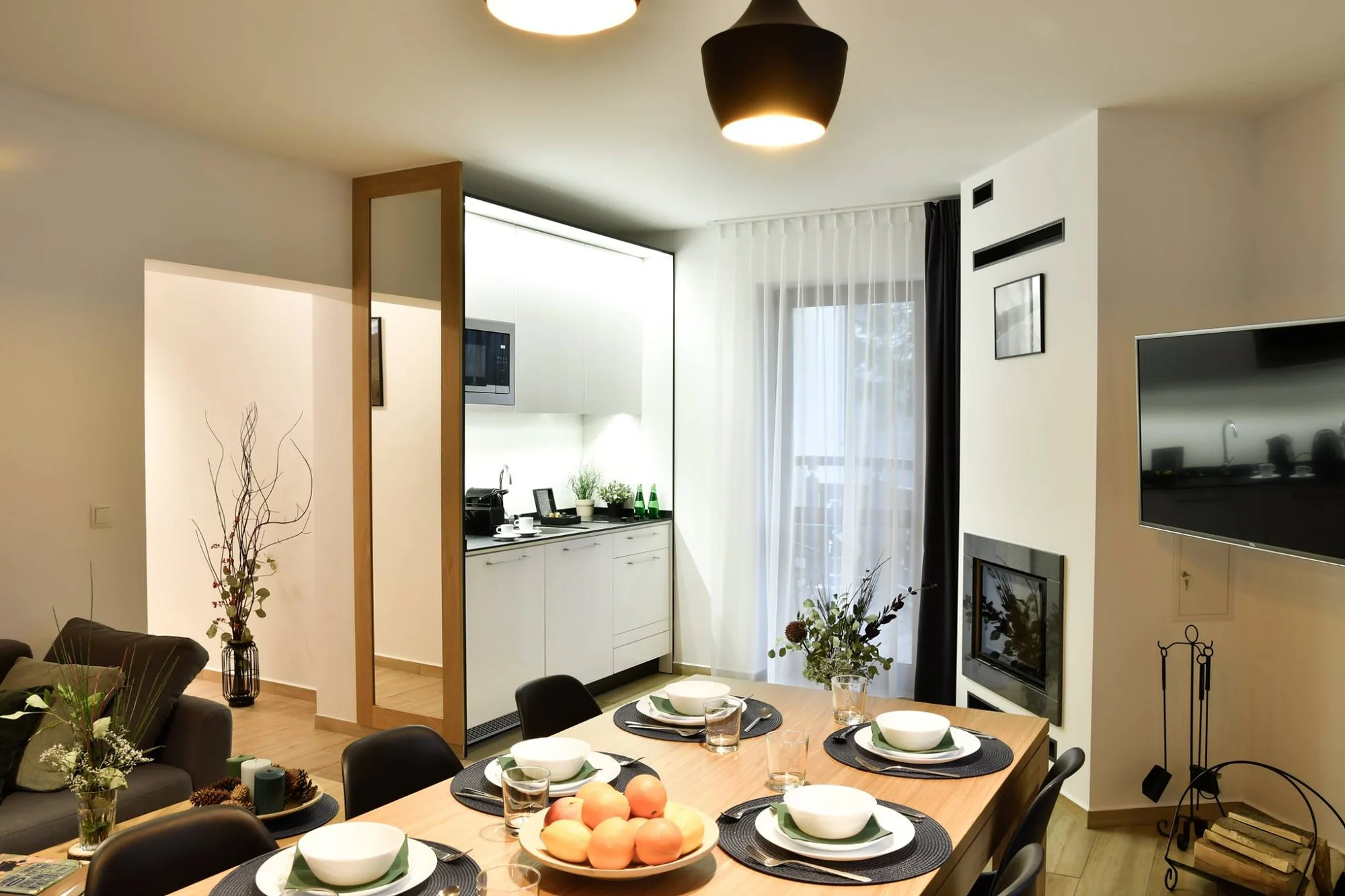Dovolená v Zakopaném: moderní apartmány s výhledem na Tatry až pro 8 os.