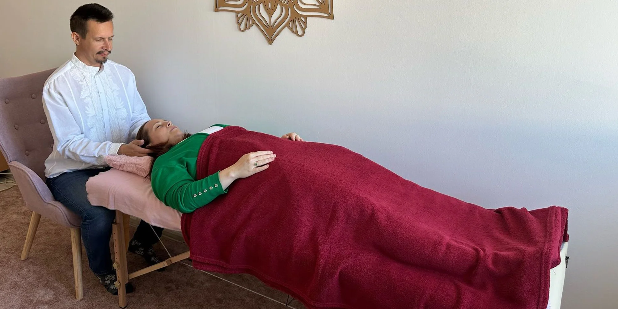 Uvolňující a relaxační sezení Access Bars v délce 60 nebo 90 min.