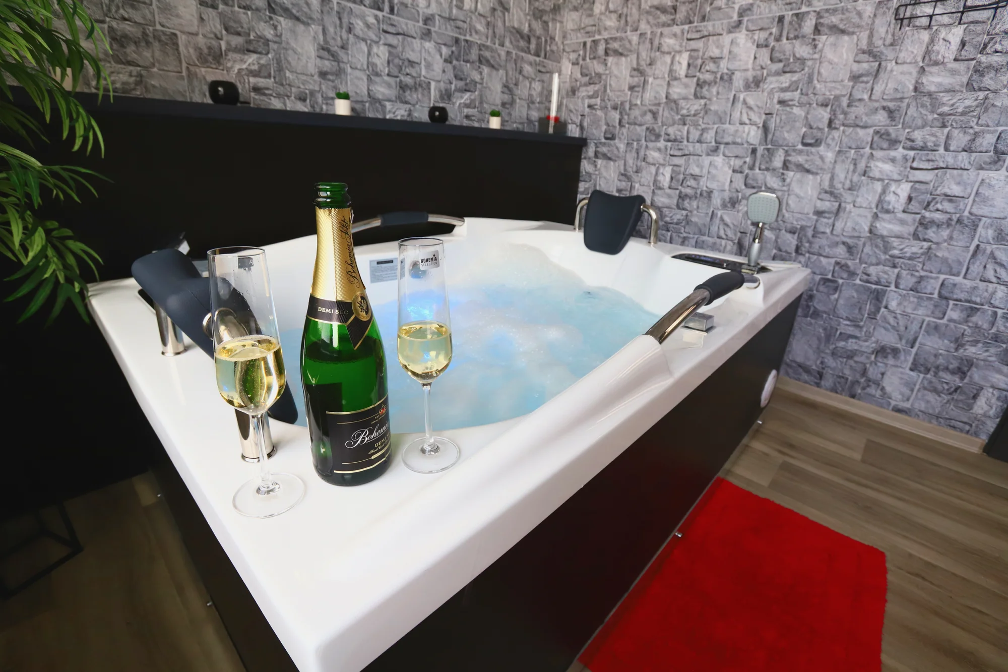 Relax na jižní Moravě: romantický pobyt ve wellness apartmánu s privátní vířivkou