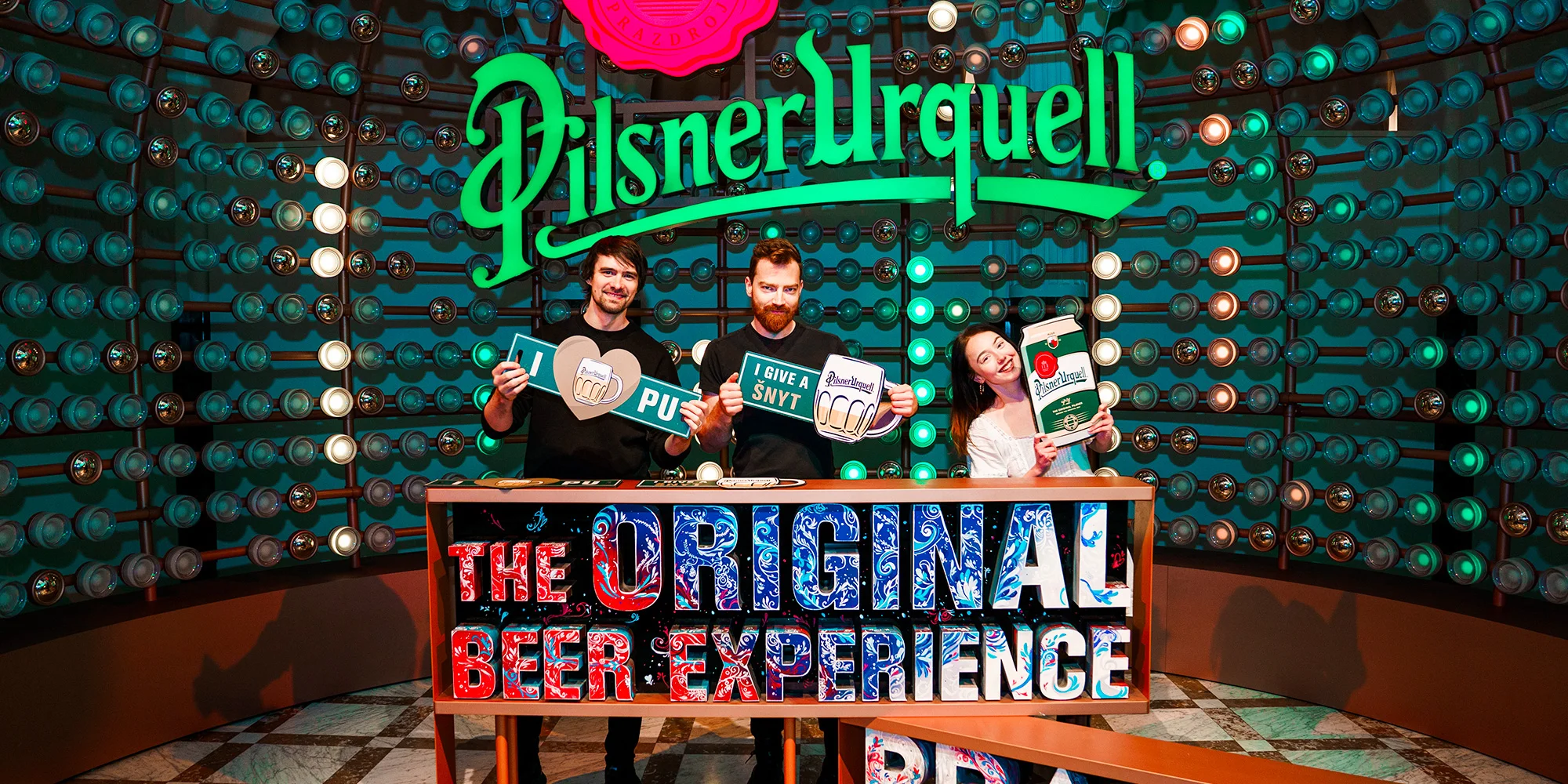 Zažijte příběh piva všemi smysly: interaktivní expozice Pilsner Urquell Experience v Praze