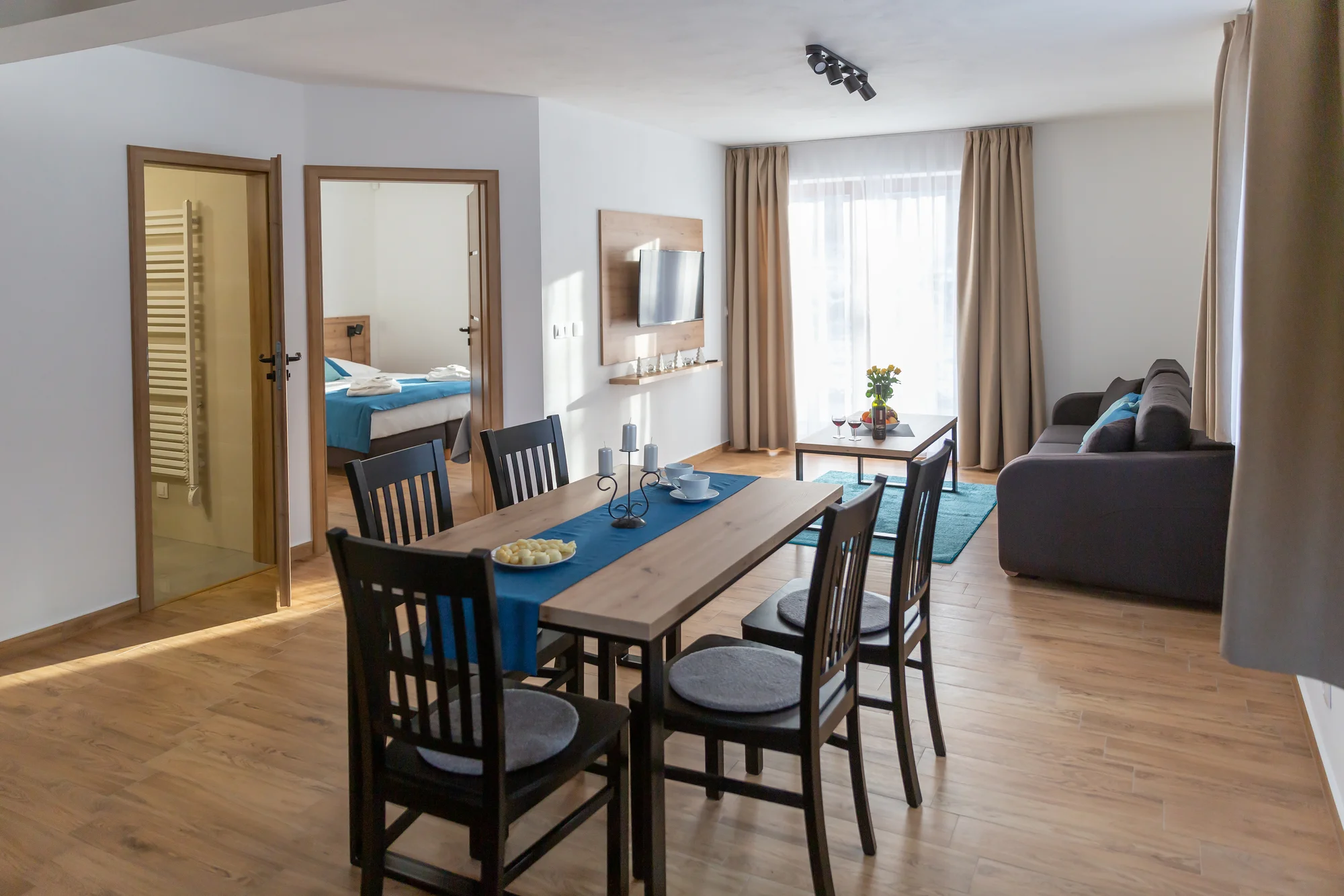Pobyt v srdci Jasné pro páry i rodinu: apartmány s terasou či balkónem
