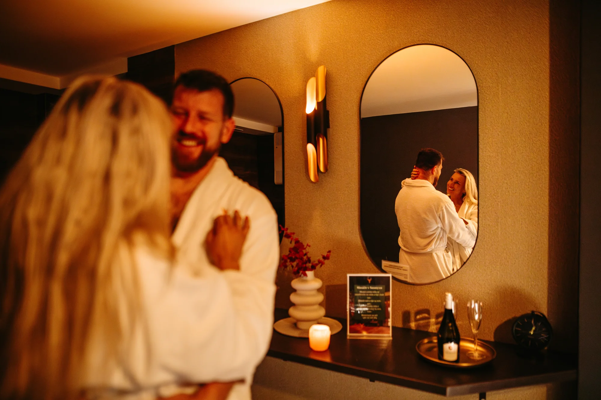120 minut v privátním wellness pro dva: infrasauna, vířivka i lahev sektu