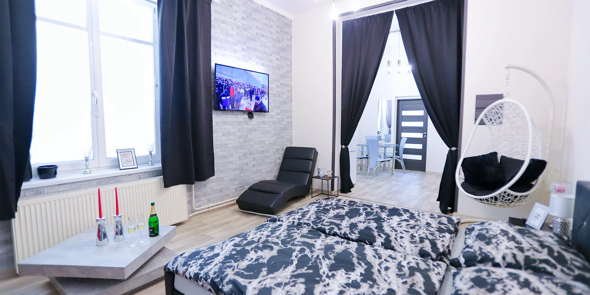 Wellness apartmán na jižní Moravě s privátní vířivkou