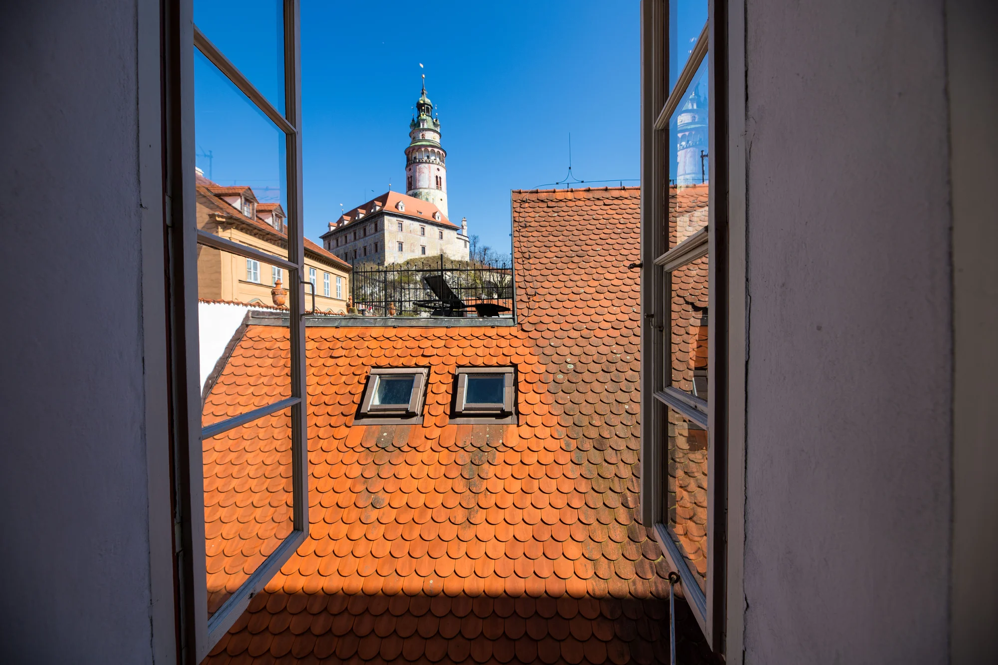 Pobyt v historickém penzionu v srdci Českého Krumlova: snídaně a 10% sleva do restaurace