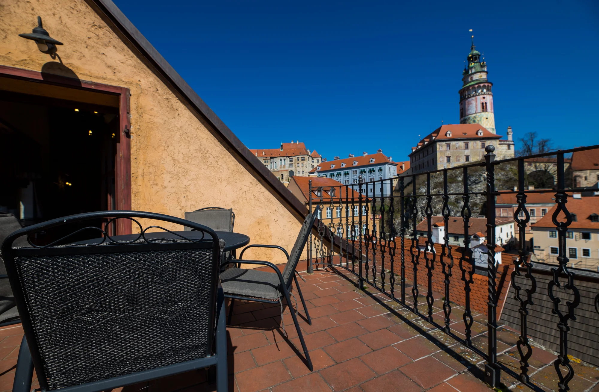 Pobyt v historickém penzionu v srdci Českého Krumlova: snídaně a 10% sleva do restaurace