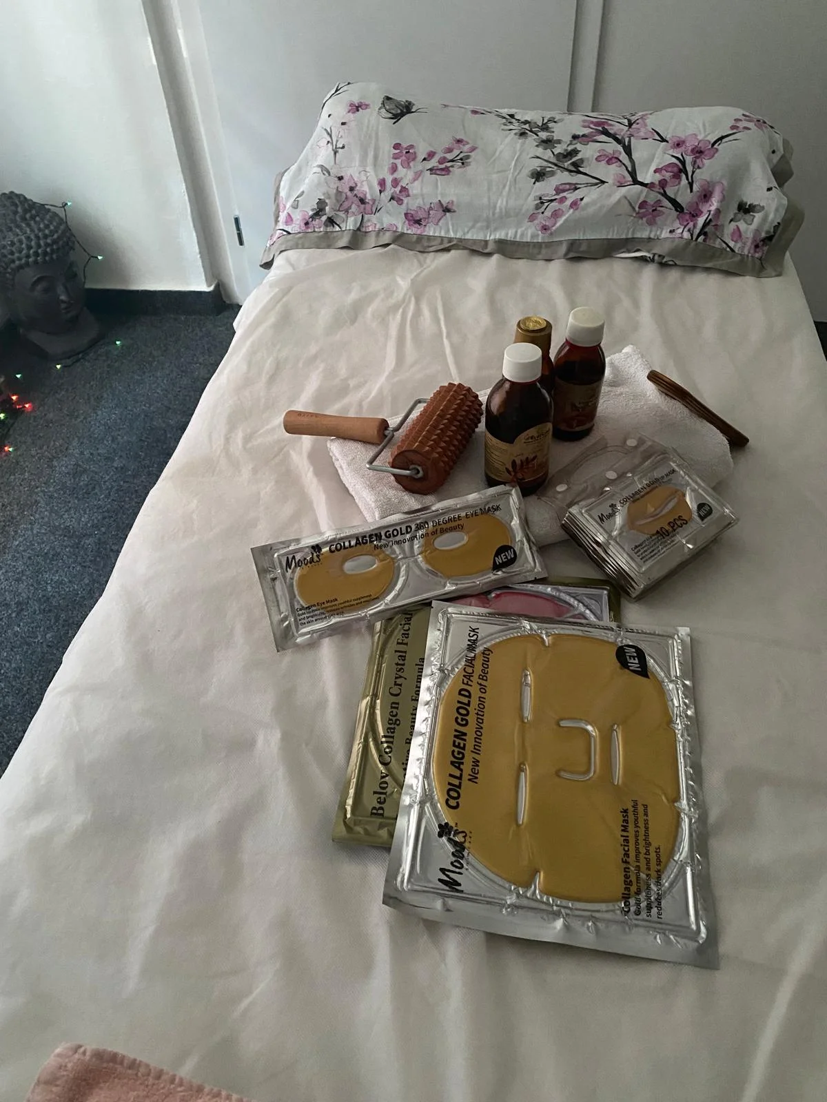Maderoterapie těla či obličeje včetně zábalu nebo relaxační masáže hlavy