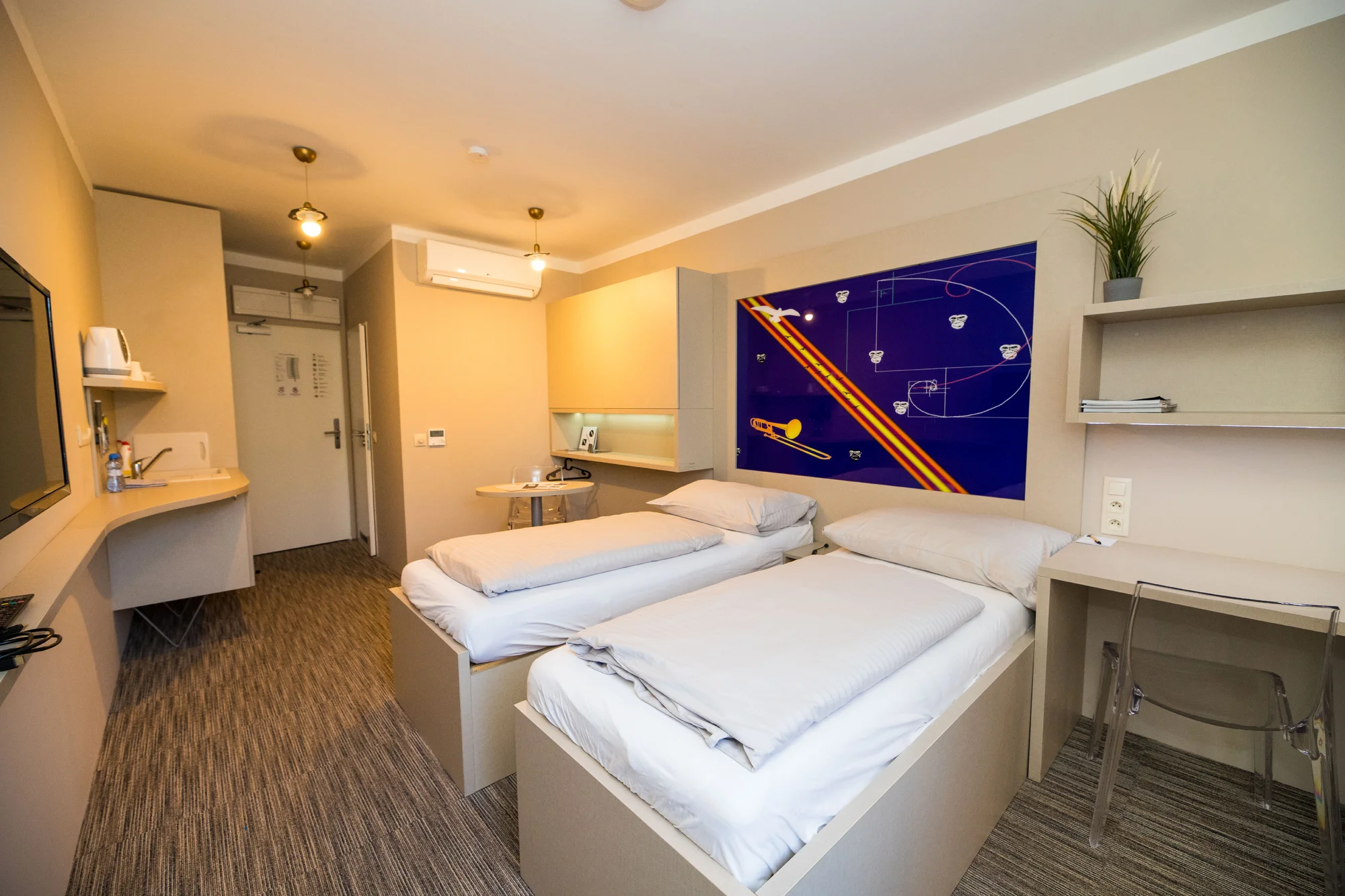 Designový smarthotel v Olomouci: pobyt kousek od centra s možností privátní sauny