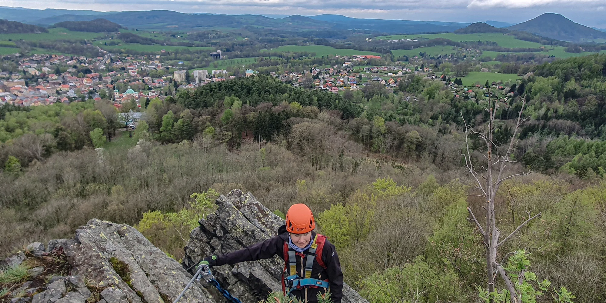 Via Ferrata: lezení po zajištěných cestách na Jehlu u České Kamenice až pro 3 osoby