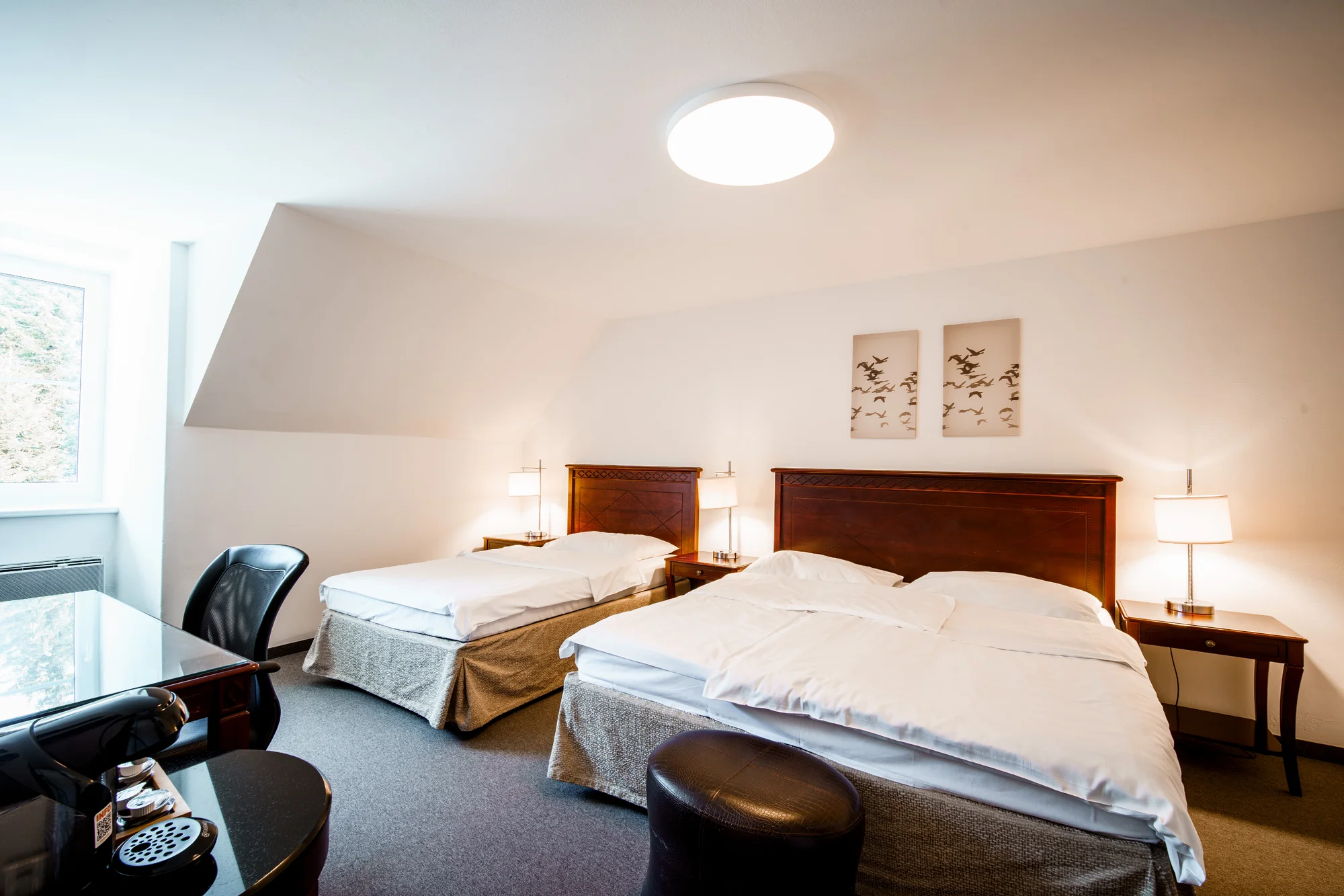 Ubytování v hotelu pod vrcholem Pradědu: snídaně či polopenze, wellness a spousta výletních cílů