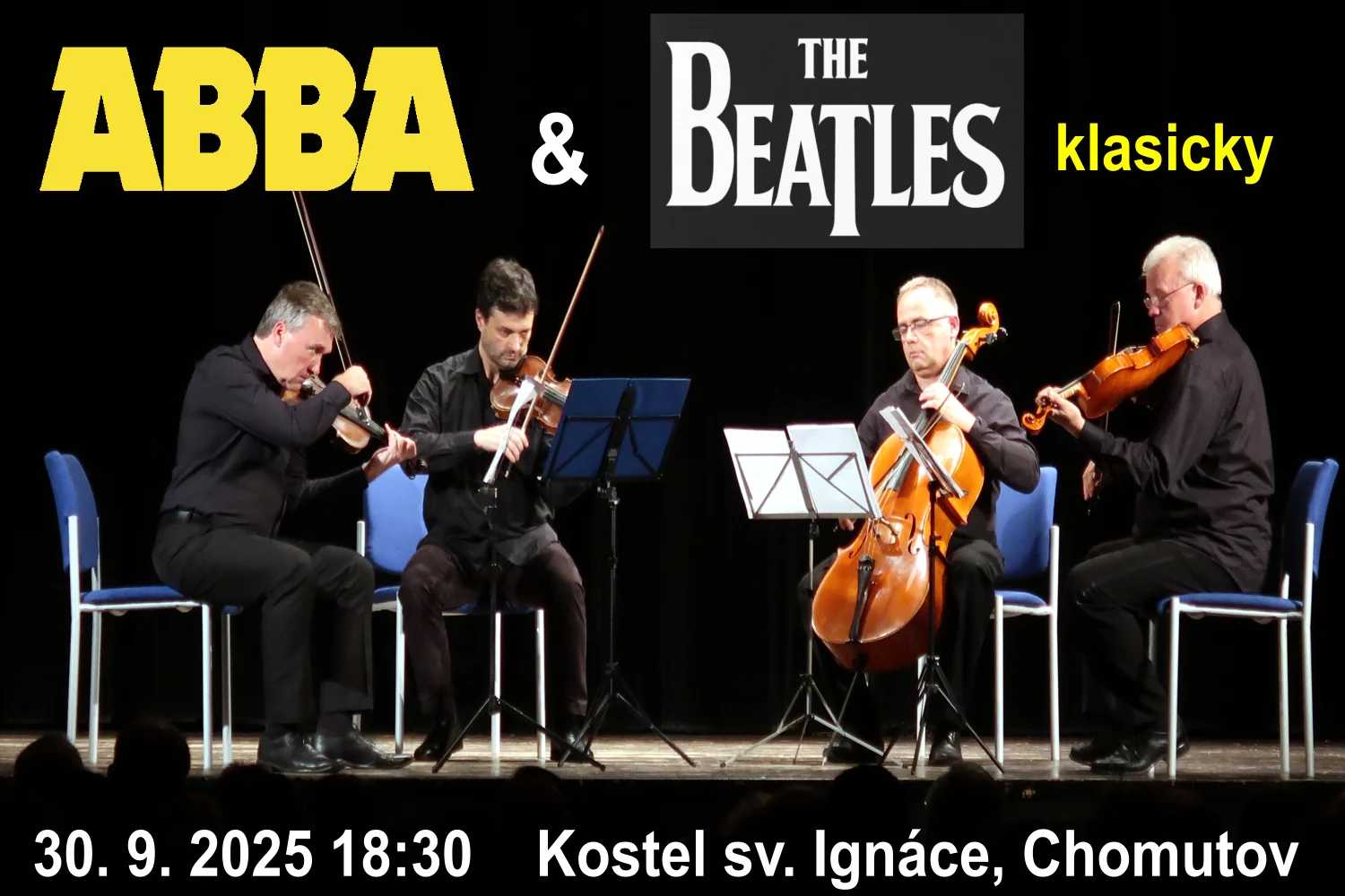 ABBA a Beatles klasicky v Chomutově