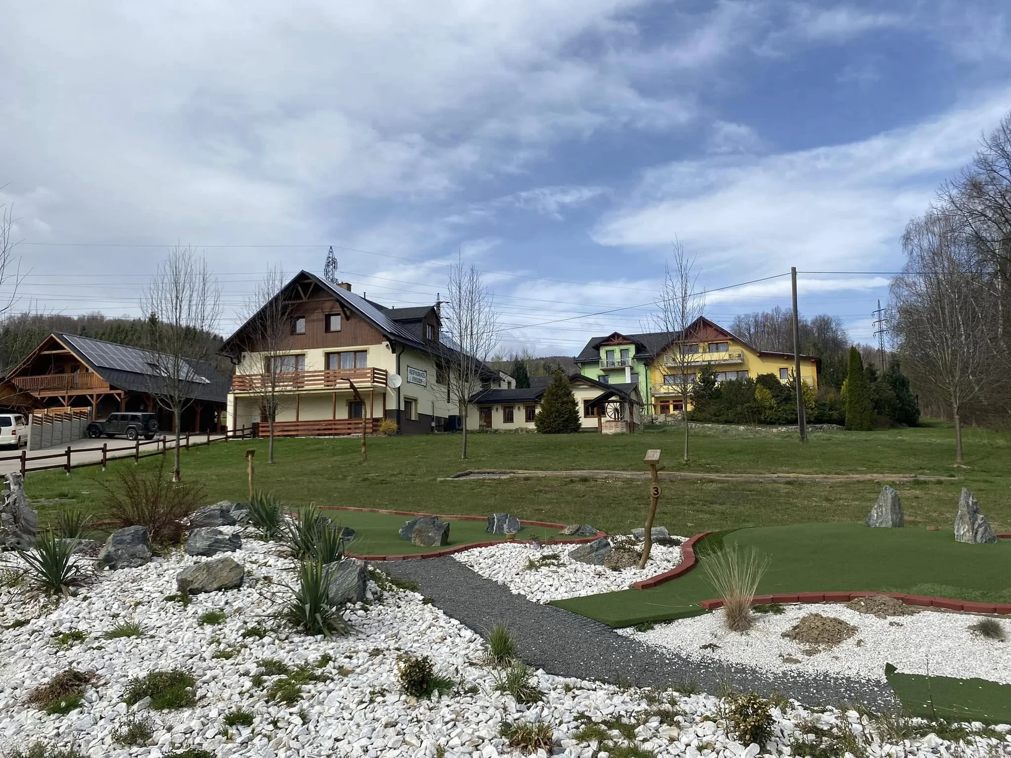 Relax v Jeseníkách: snídaně či polopenze, minigolf i možnost wellness