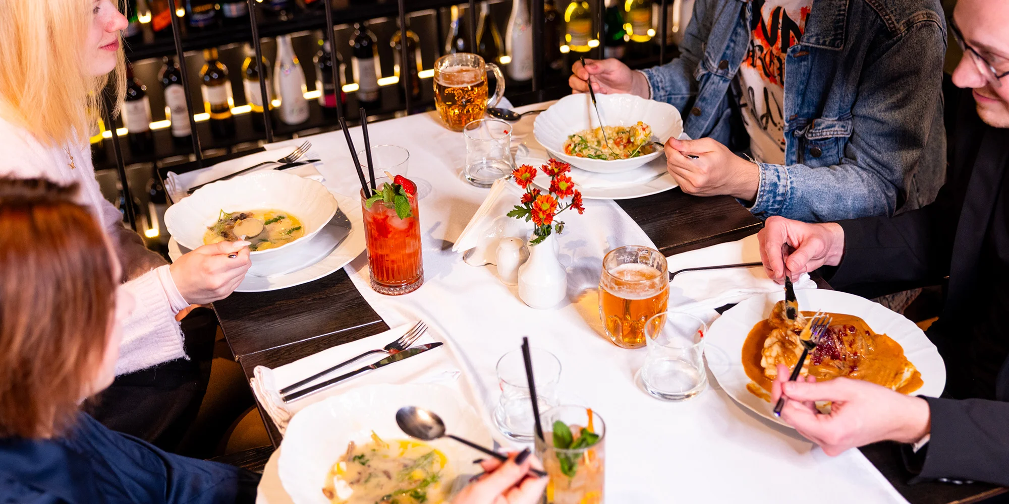 Dvouchodové obědové menu v restauraci Talíř