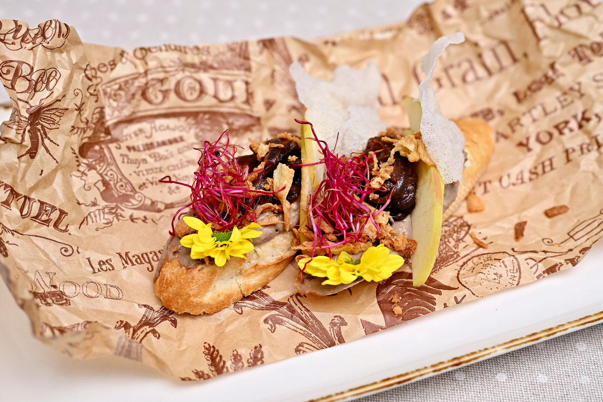Tříchodové menu pro dva s možností vinného párování: tilápie, krůtí sous-vide i fritovaná zmrzlina