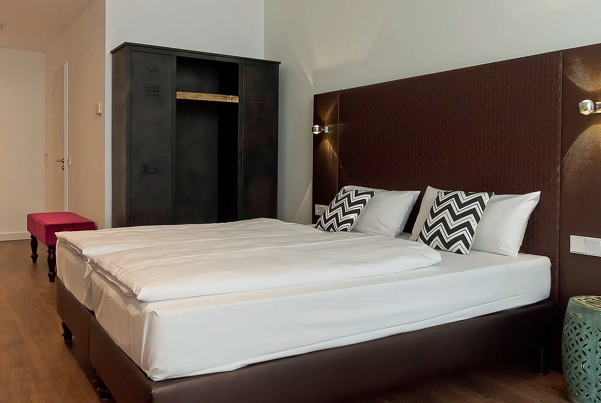 Moderní hotel v historickém centru Lipska se snídaní pro 1 nebo 2 osoby
