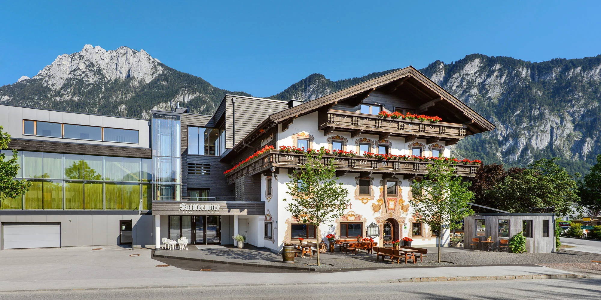Tyrolské Alpy: hotel s polopenzí, sauny, karta výhod