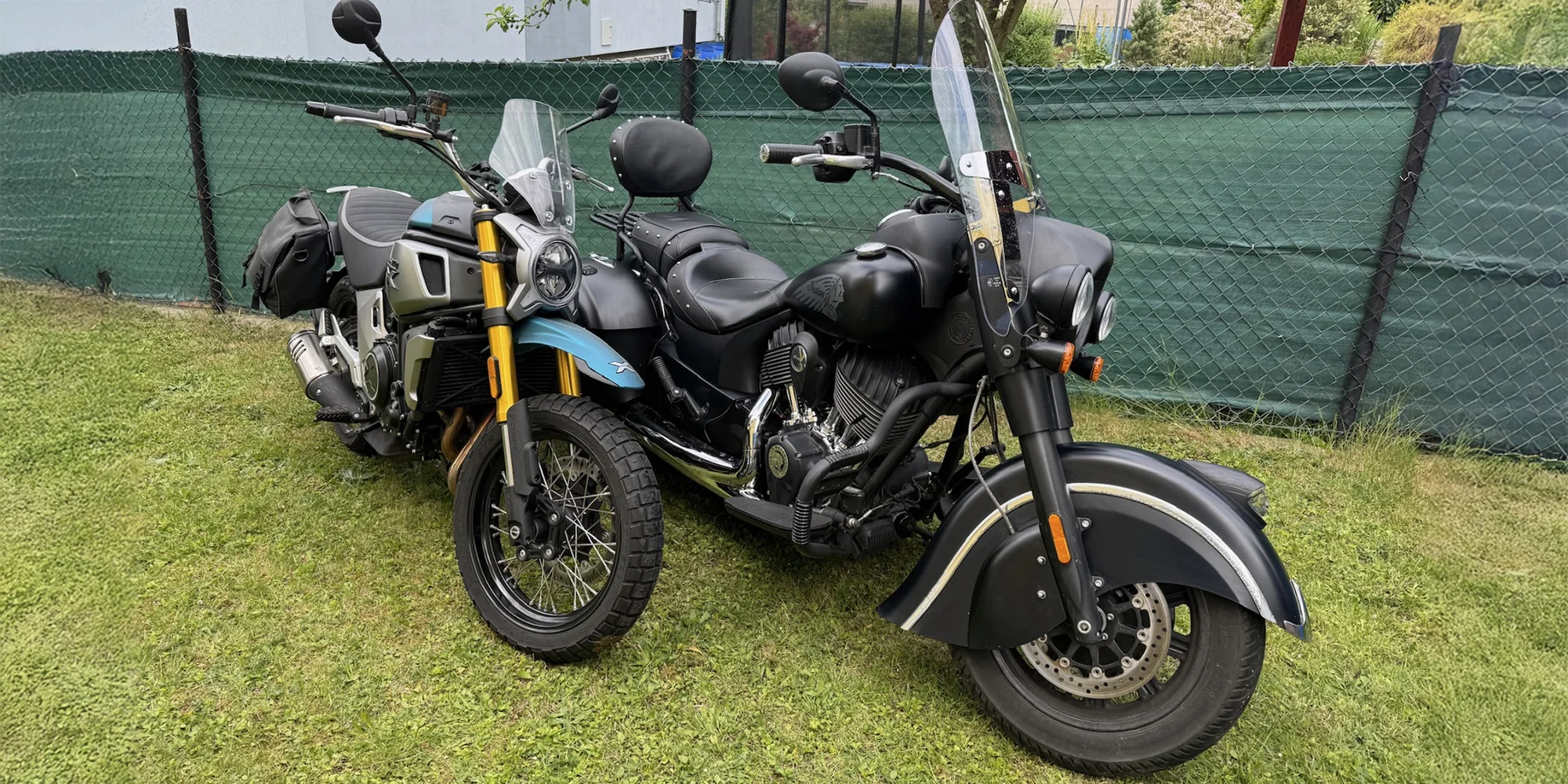 Pronájem motorky na 2 hodiny, 1 den i celý víkend: Indian či CFMOTO