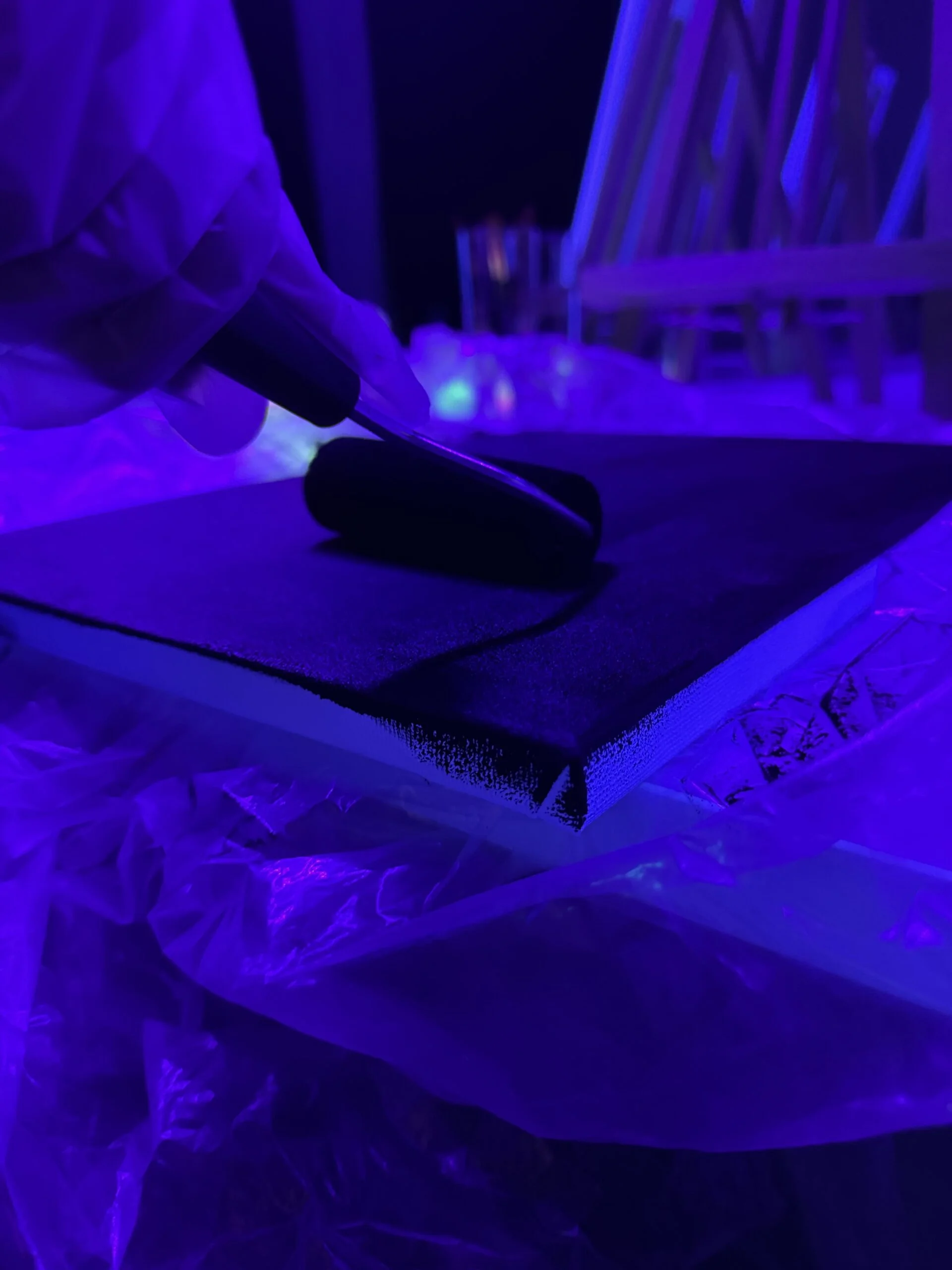 Zážitkové malování: celý ateliér jen pro vás, nebo tvorba fluorescenčími barvami ve tmě