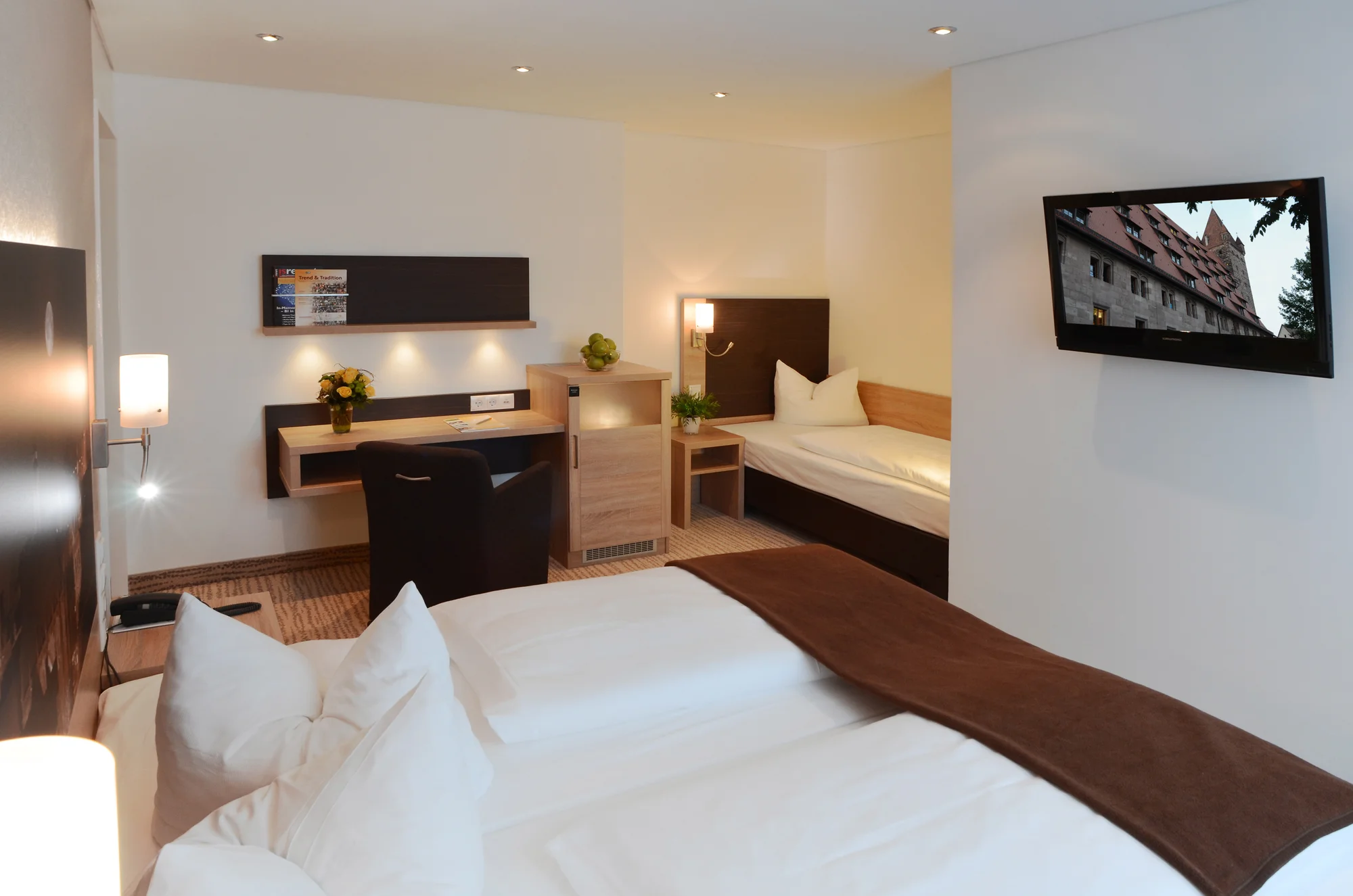 Pobyt v Norimberku se snídaní a neomezeným wellness: hotel u nádraží, až 2 děti zdarma