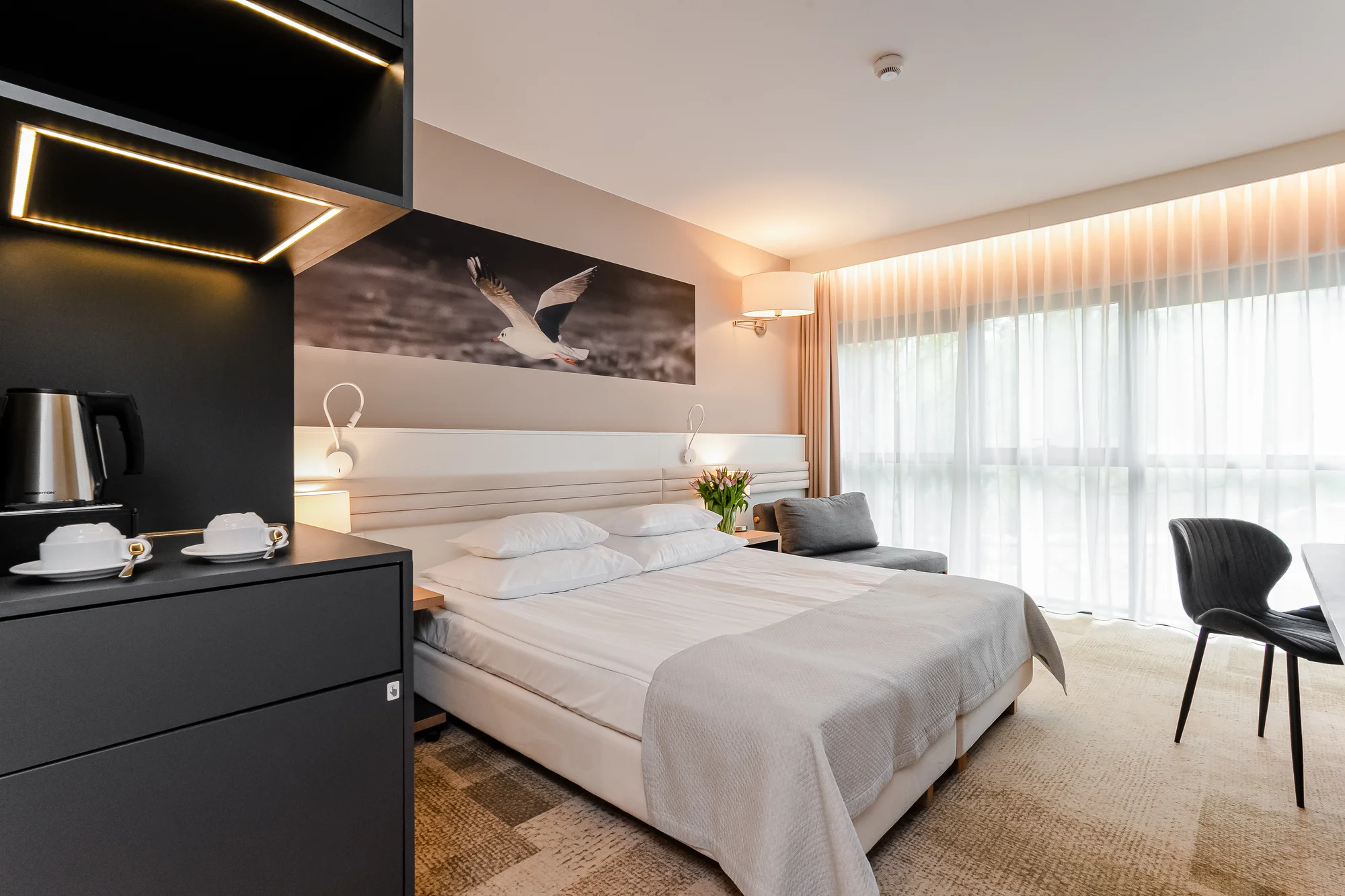 Až 15 dní v moderním hotelu v Gdaňsku: polopenze a relax v saunách