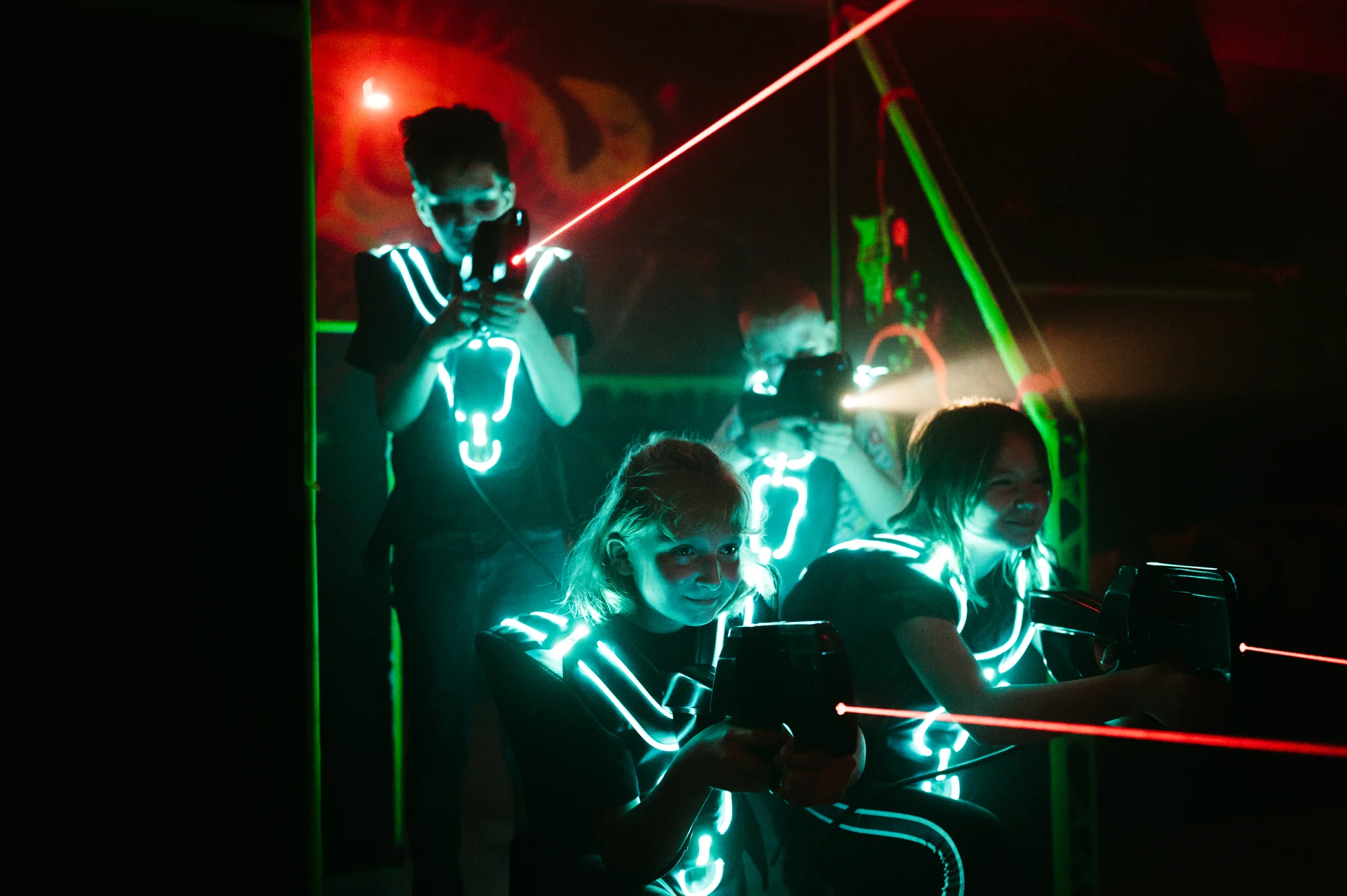 Vstup na laser game pro 1 osobu: 1 nebo 4 hry v Opavě, Ostravě či Havířově