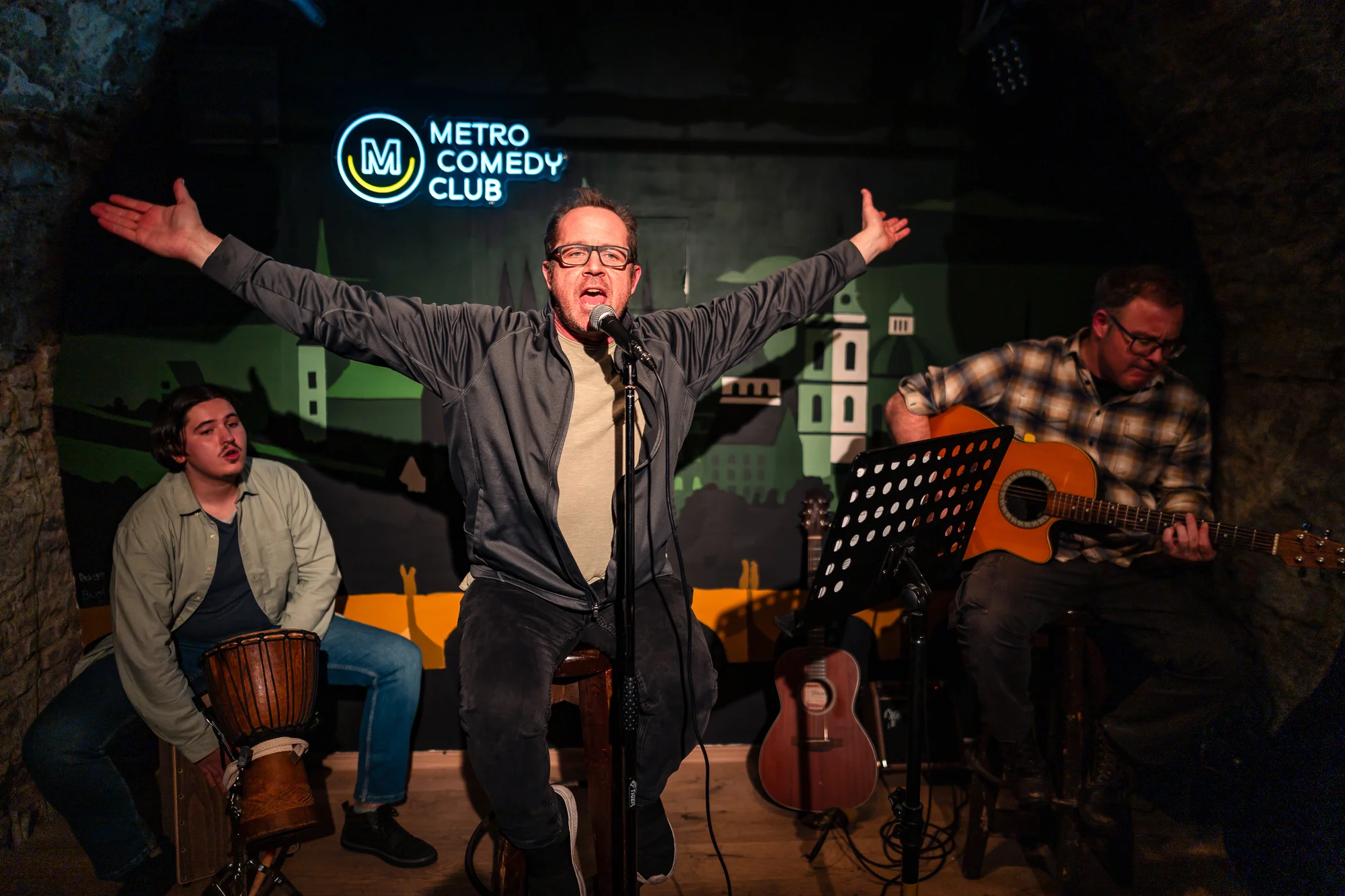 Vstup na Stand Up Comedy Show v METRO Comedy Club pro 1 nebo 2 osoby