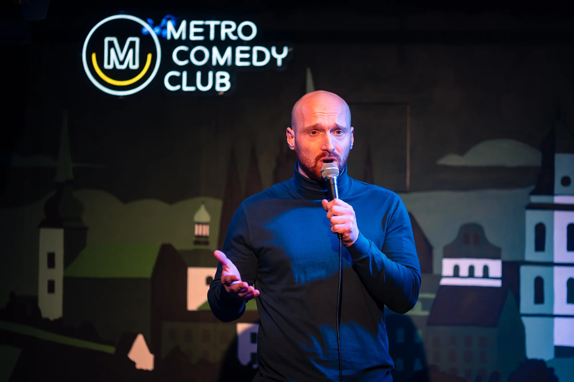 Vstup na Stand Up Comedy Show v METRO Comedy Club pro 1 nebo 2 osoby
