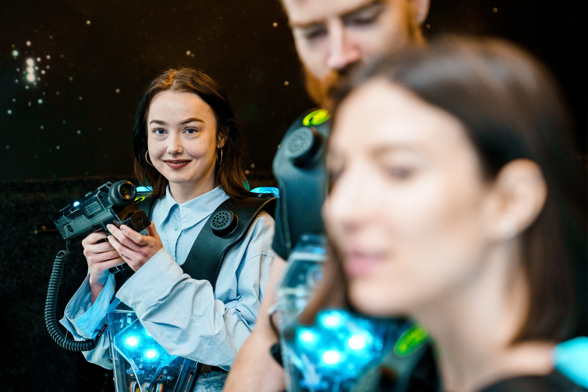 Akce a zábava: laser game pro 1–10 osob v moderní pražské aréně vč. možnosti mít arénu pro sebe