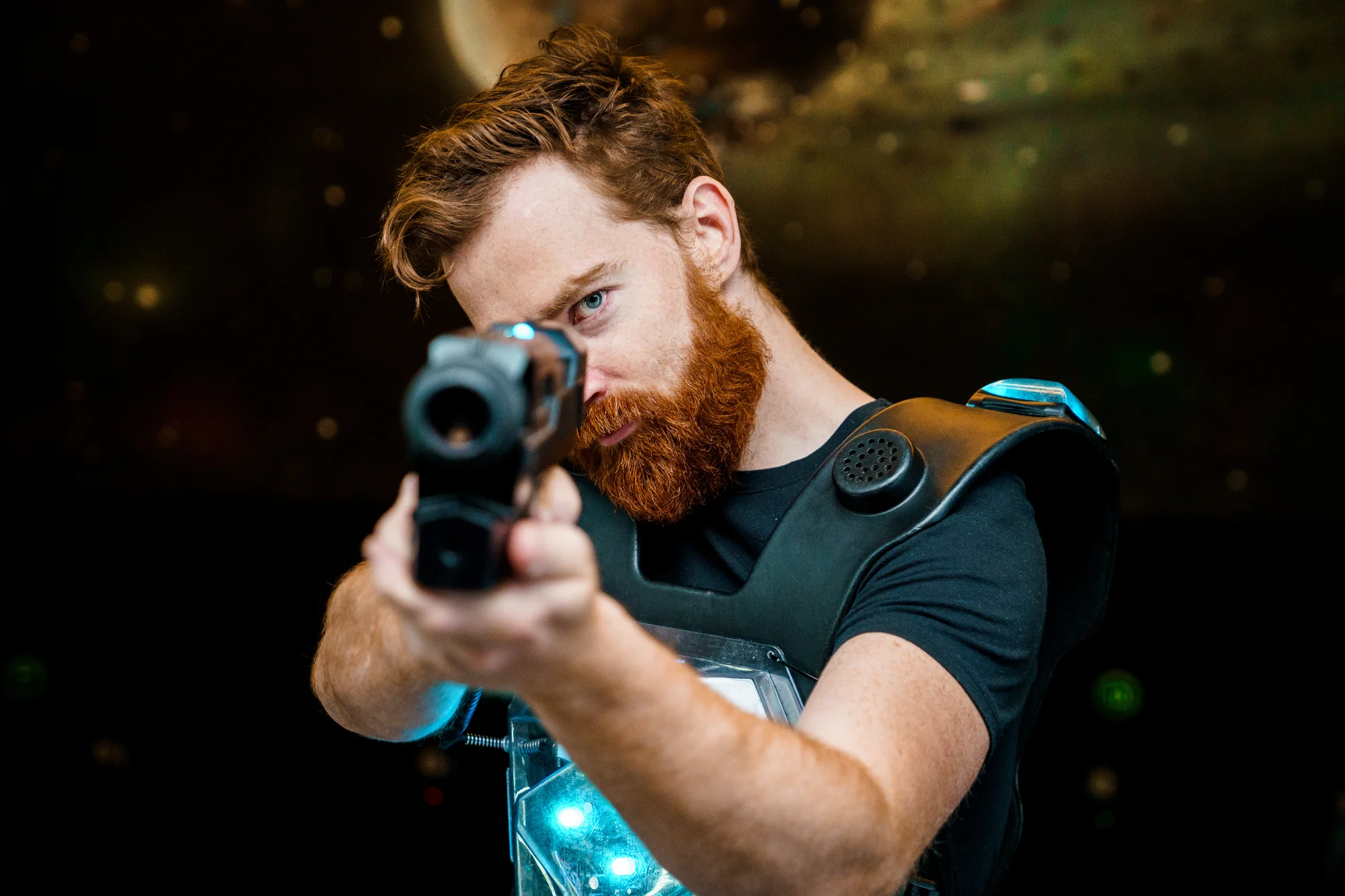 Akce a zábava: laser game pro 1–10 osob v moderní pražské aréně vč. možnosti mít arénu pro sebe